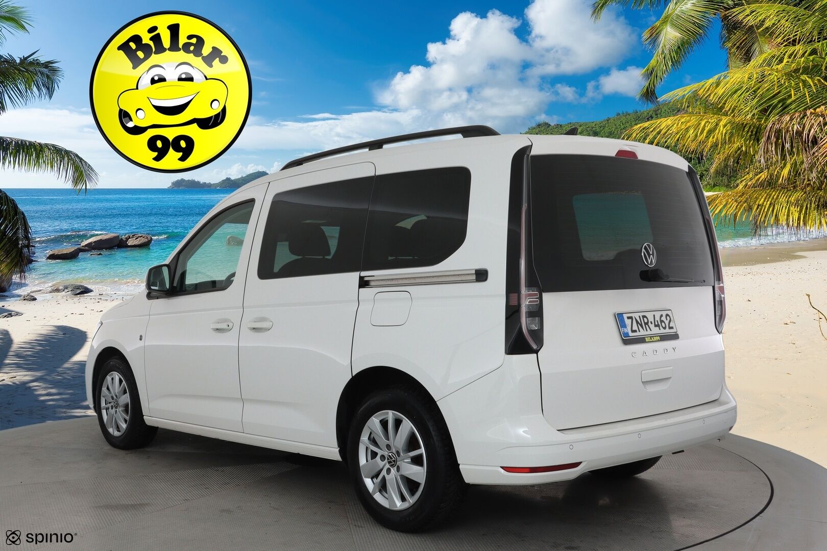 Volkswagen Caddy 2021 Life Business 2,0 TDI 90kW DSG **Adapt.vakkari / P.tutkat / Webasto / Navi / Apple&Android / LED** - 1.Om Suomi-auto / Merkkihuollettu / Kahdet renkaat aluvanteilla 