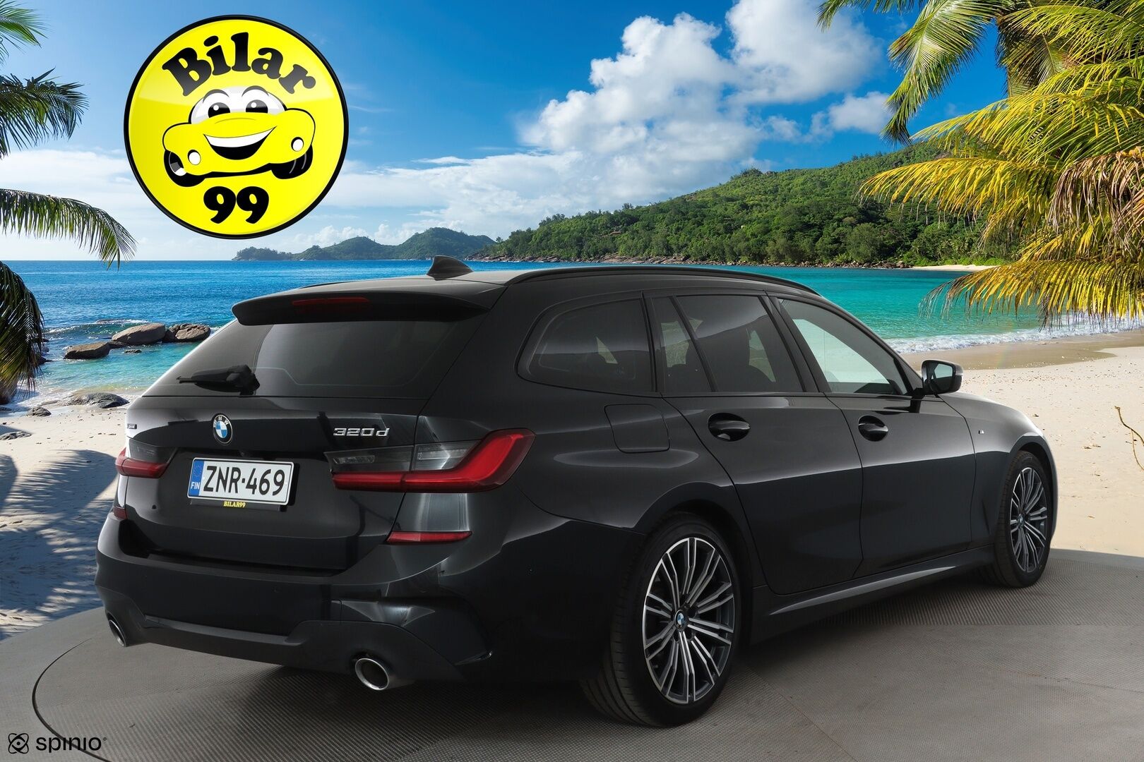 BMW 320 2021 G21 Touring 320d A xDrive Business M-Sport MHEV **Webasto / ACC / LED / P.kamera / Sporttipenkit / Navi / Kaistavahti** - 1.om Suomi-auto / Kahdet Renkaat / Merkkihuollettu!