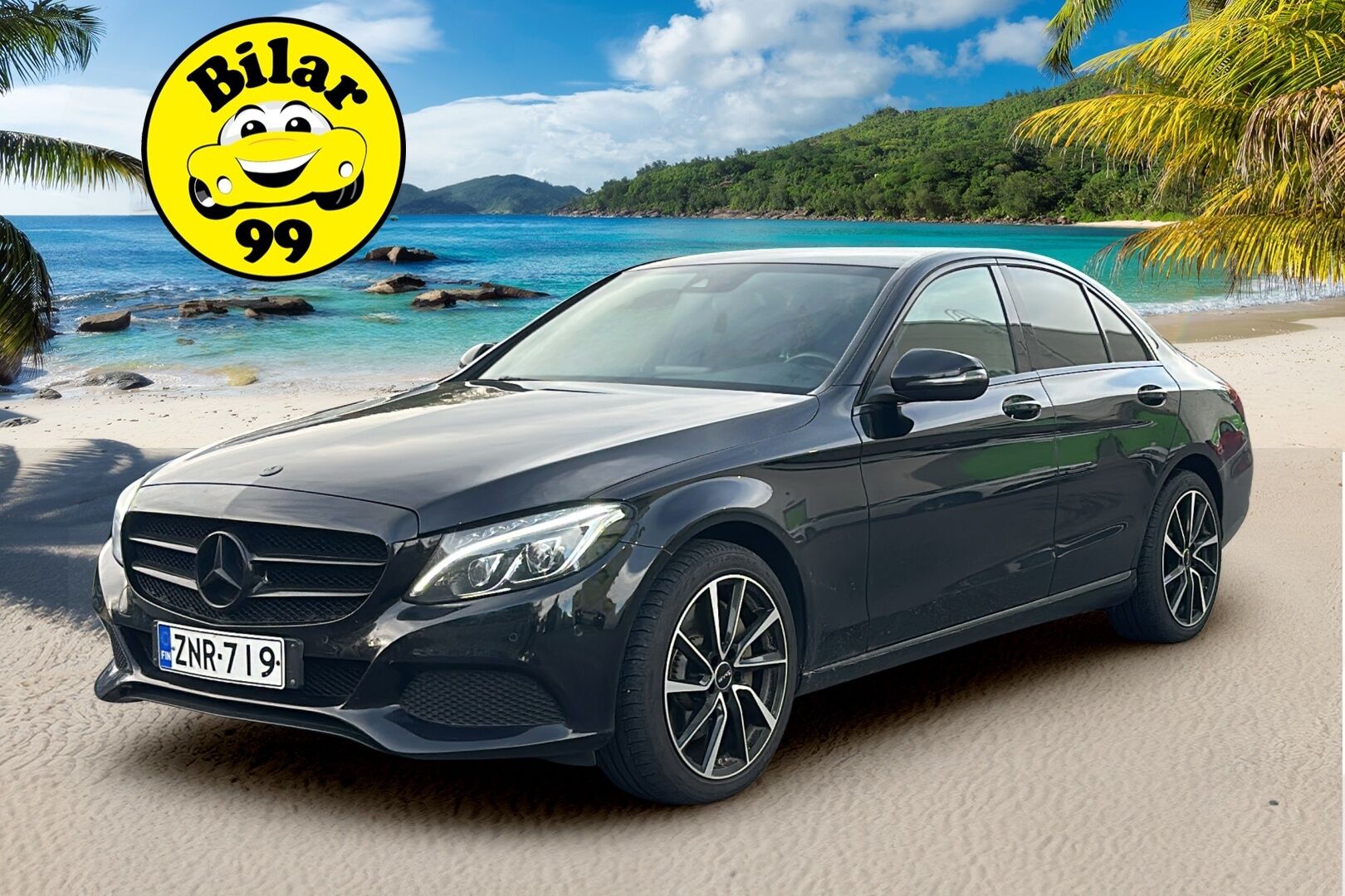 Mercedes-Benz C 2016 350 e A Premium Business / P-Kamera / ILS LED / Sporttinahat / Ambient Light - Molemmat latauskaapelit / Hyvä huoltohistoria!
