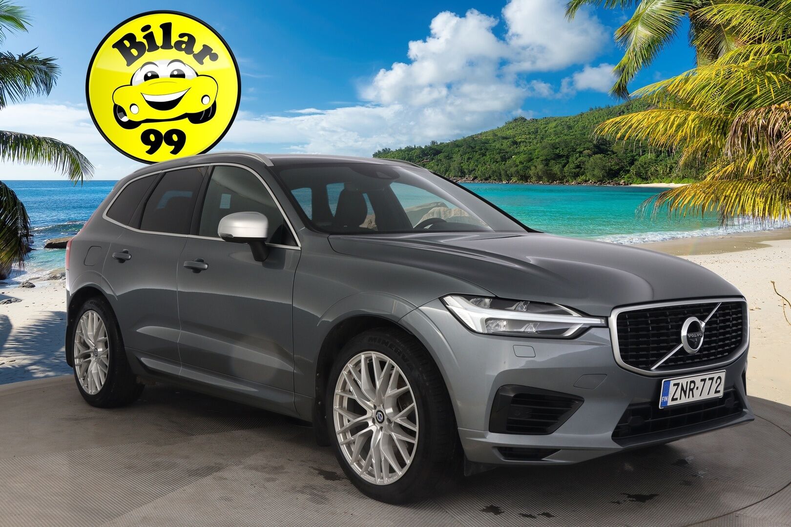 Volvo XC60 2019 T8 AWD R-Design aut *H&K / Panorama / HUD / Muistisähköpenkit / 360 kamera / Koukku / Pa-lämmitin* - Pilot assist / ACC / Bliss / Juuri huollettu / Kessy / 2x renkaat ja vanteet
