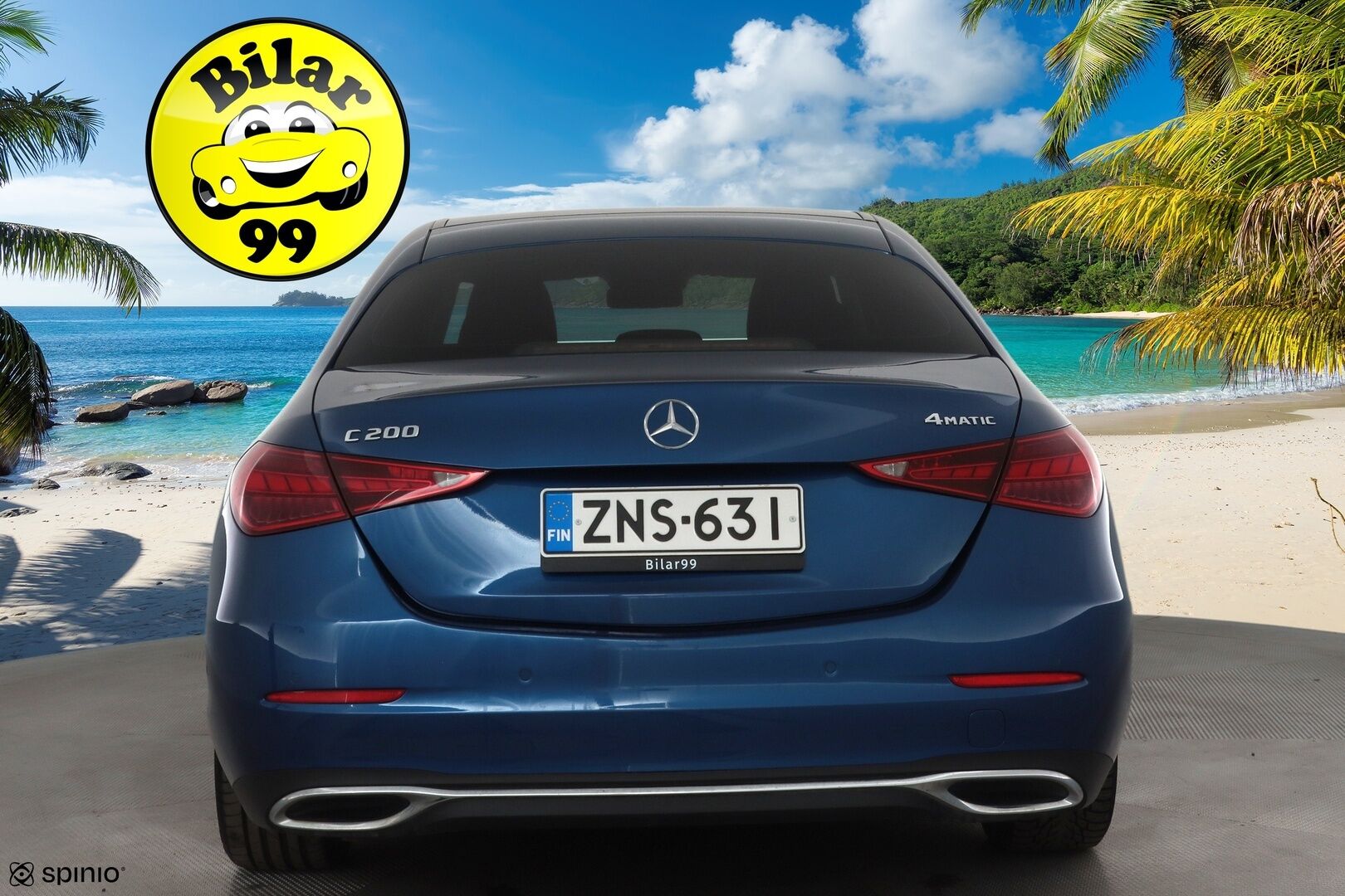 Mercedes-Benz C 2022 200 4MATIC A Business * Vakkari / P.Kamera / LED / Puolinahat / Digimittaristo / Ratinlämmitin / Facelift * - 1.Om Suomi-auto / Kahdet renkaat aluvanteilla