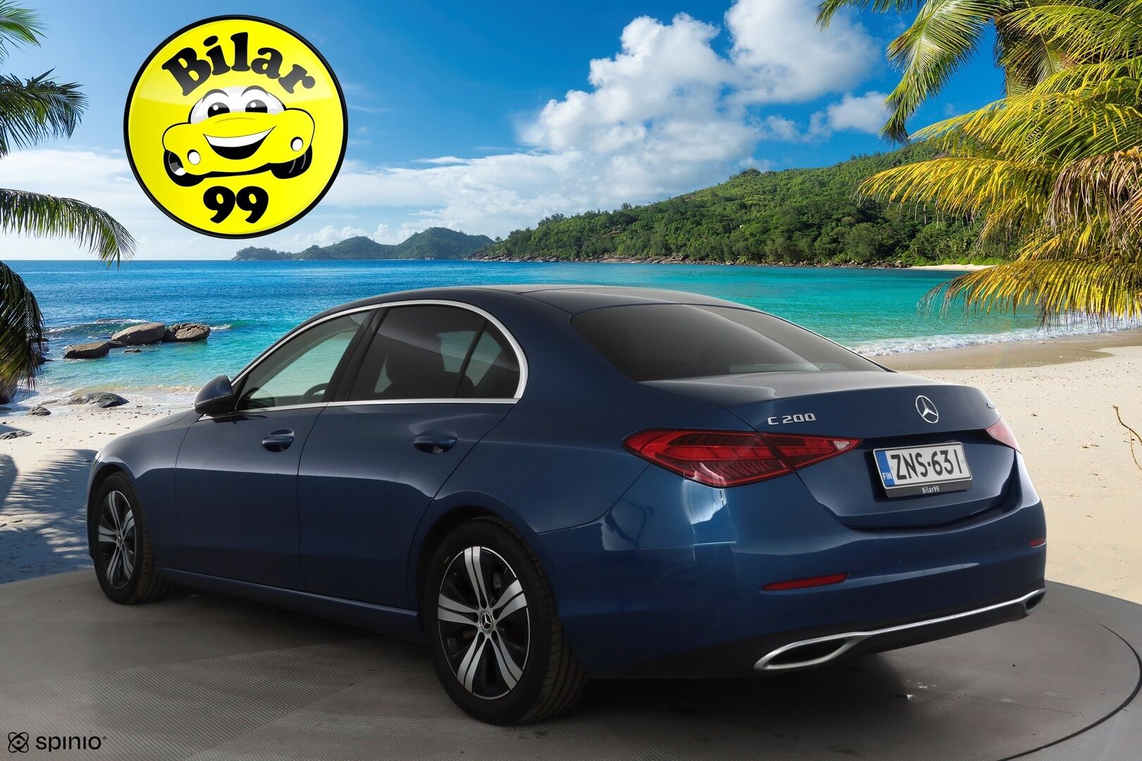 Mercedes-Benz C 2022 200 4MATIC A Business * Vakkari / P.Kamera / LED / Puolinahat / Digimittaristo / Ratinlämmitin / Facelift * - 1.Om Suomi-auto / Kahdet renkaat aluvanteilla