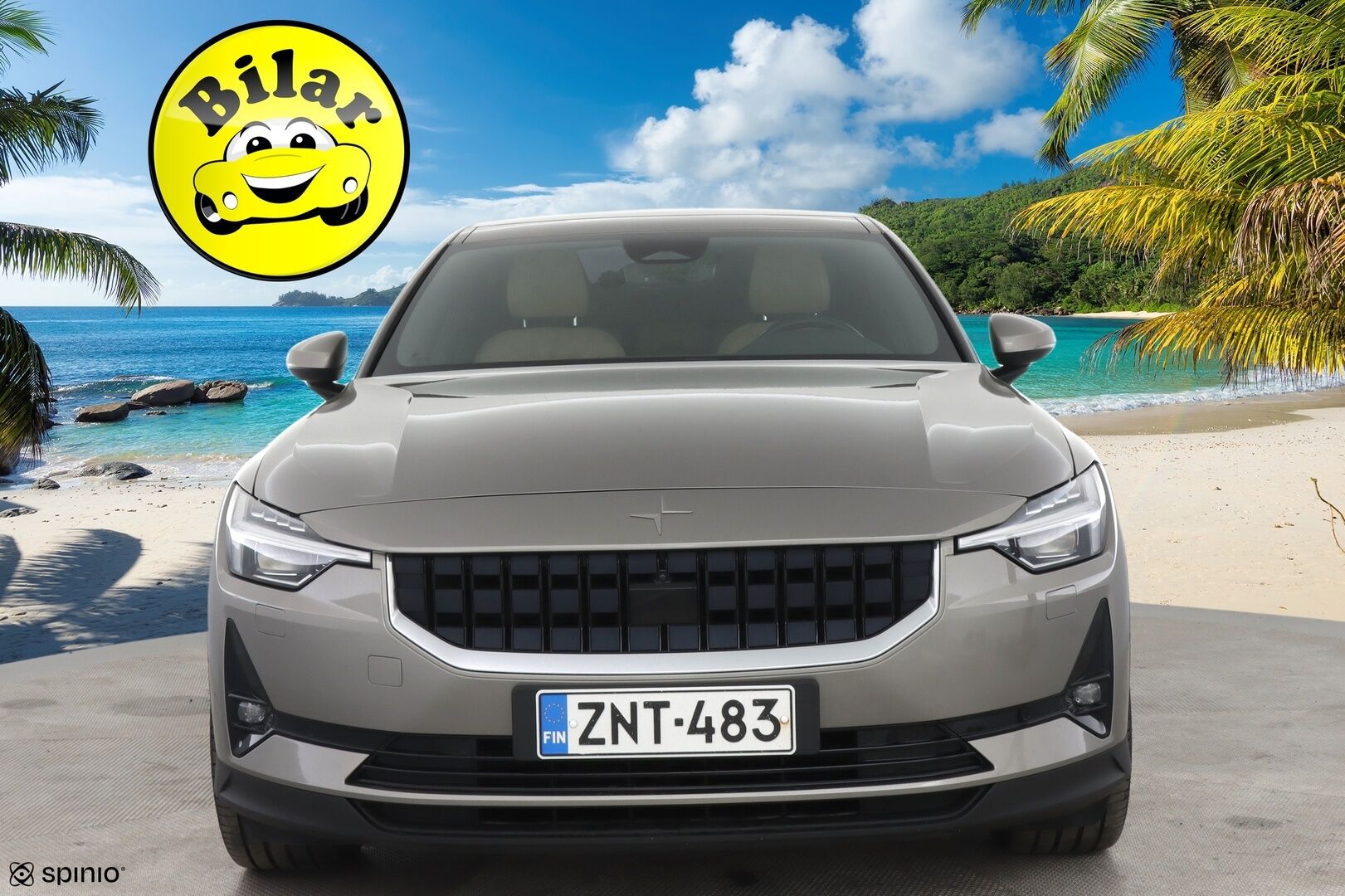 Polestar 2 2021 Launch Edition, 300kW, 78kWh - | Adapt.Vakkari | Nappanahat ilmastoinnilla | Peruutuskamera 360 | Harman/Kardon | Pixel-ajovalot | Lasikatto | Pilot&Pluss |