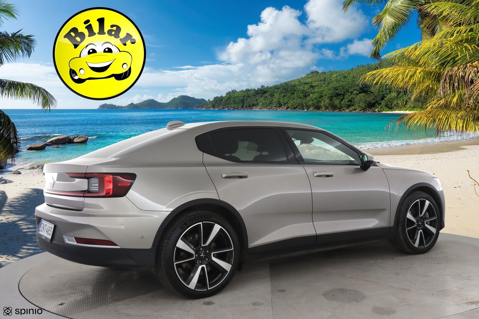 Polestar 2 2021 Launch Edition, 300kW, 78kWh - | Adapt.Vakkari | Nappanahat ilmastoinnilla | Peruutuskamera 360 | Harman/Kardon | Pixel-ajovalot | Lasikatto | Pilot&Pluss |