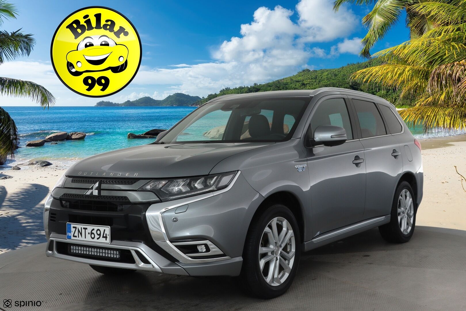 Mitsubishi OUTLANDER PHEV 2020 2.4 PHEV 4WD Business X **Power Sound System / Koukku / ACC / LED / 360° / Timanttinahat / Kaistavahti / KeylessGO - Kahdet Renkaat