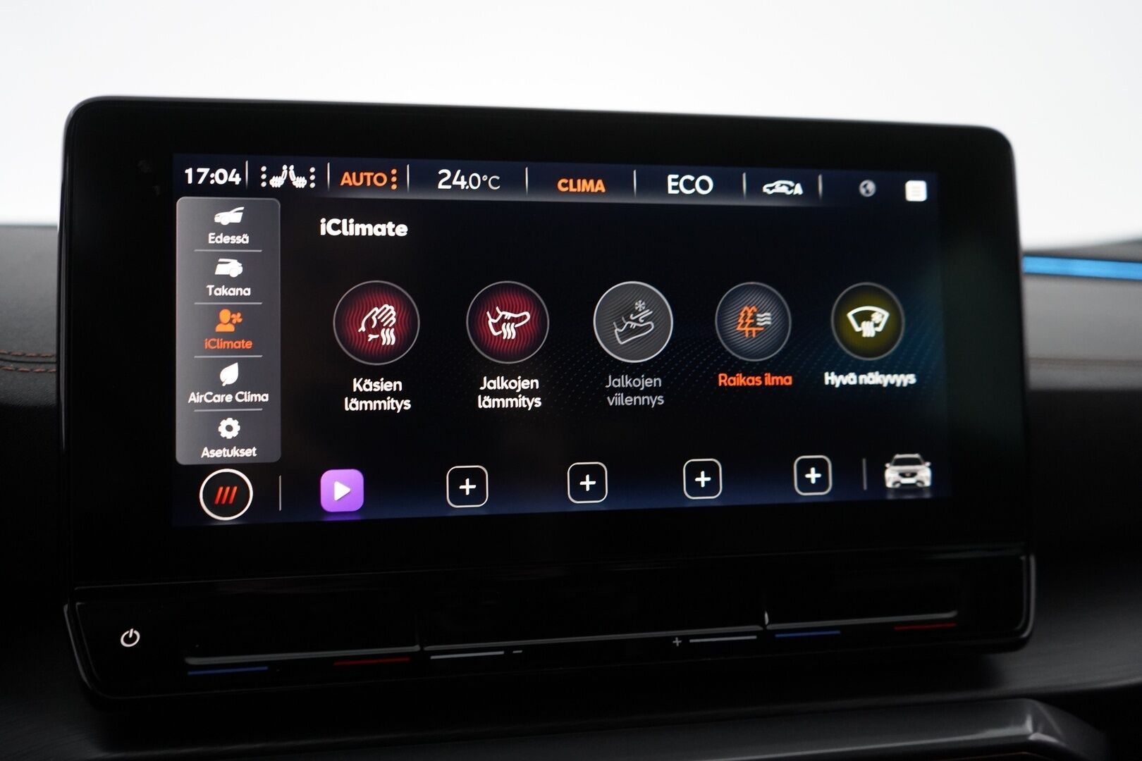 Cupra Formentor 2021 1.4 PHEV 150 kW e-HYBRID DSG * ACC / Puolinahkasisusta / Sporttipenkit / Keyless / Kaistavahti * - Suomi-auto / Kahdet renkaat vanteineen / Akku kuntotarkastettu - HULLUT AVAJAISHULINAT KORKOTARJOUS 3,29 %