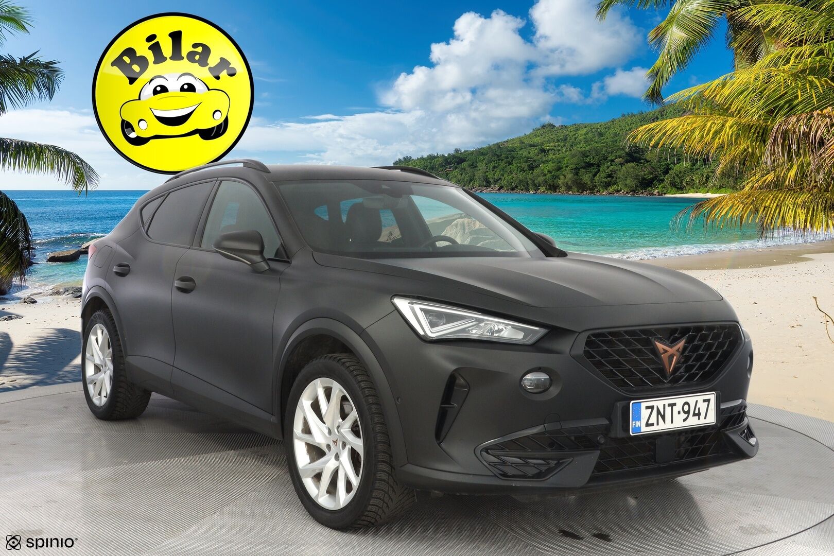 Cupra Formentor 2021 1.4 PHEV 150 kW e-HYBRID DSG - ACC | Puolinahkasisusta | Sporttipenkit | Keyless | Kaistavahti | Suomi-auto | Akku kuntotarkastettu | Viimeisin huolto 100tkm | Kahdet OEM vanteet