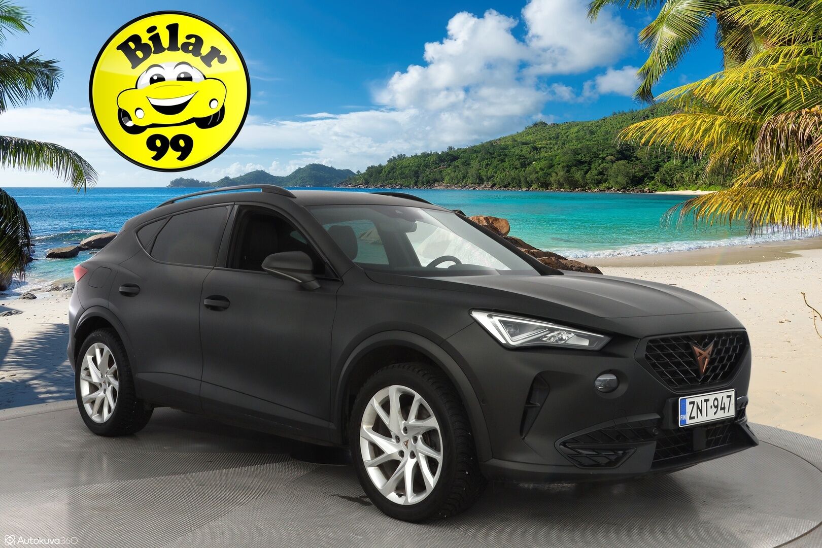 Cupra Formentor 2021 1.4 PHEV 150 kW e-HYBRID DSG * ACC / Puolinahkasisusta / Sporttipenkit / Keyless / Kaistavahti * - Suomi-auto / Kahdet renkaat vanteineen / Akku kuntotarkastettu - HULLUT AVAJAISHULINAT KORKOTARJOUS 3,29 %