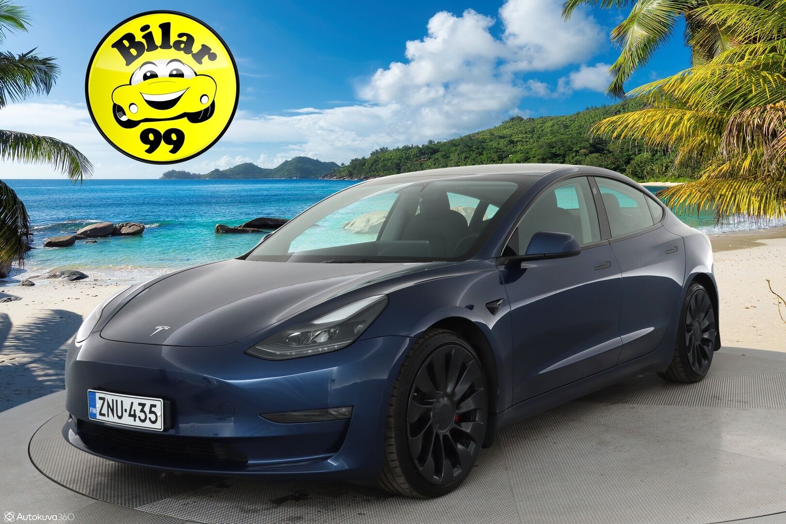 Tesla Model 3 2021 Performance - 3,99 % KORKOTARJOUS TÄHÄN AUTOON - 31.5. ASTI! - Matrix LED / Peruutuskamera / Nahkasisusta / Premium Audio / 2x Renkaat aluvantein!