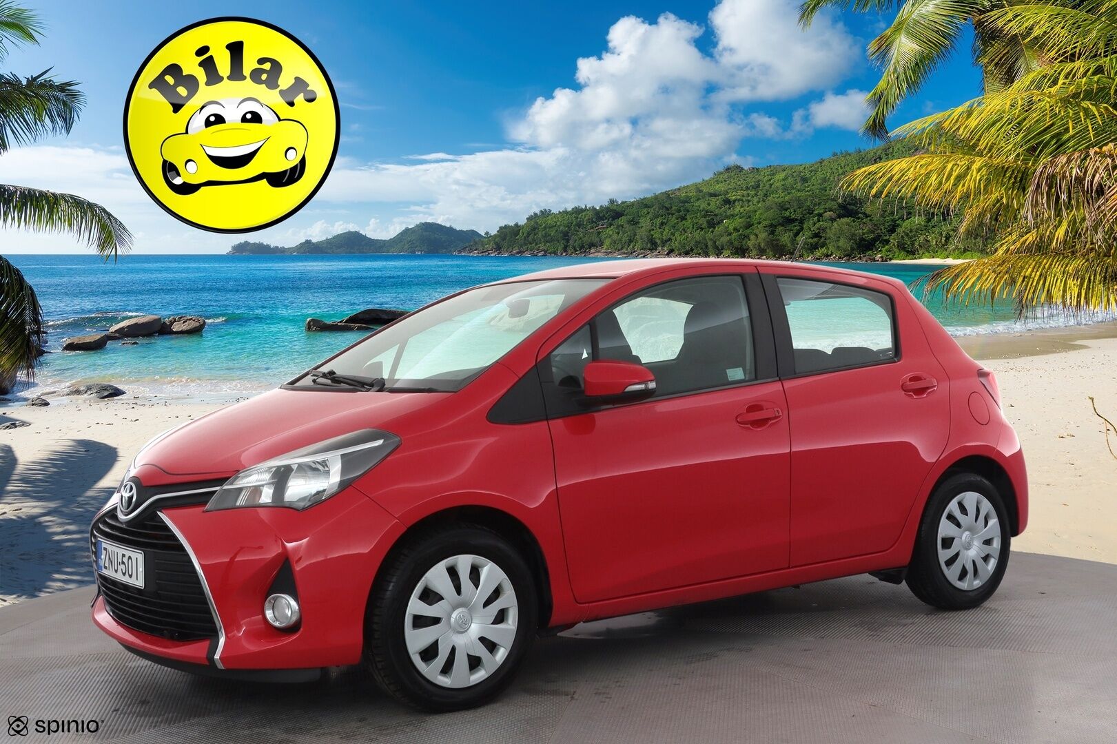 Toyota Yaris 2016 1,33 Dual VVT-i Active 5ov - | Lohko&Sisätilanlämmitin | P.Kamera | Bluetooth | Facelift | Kahdet renkaat | 