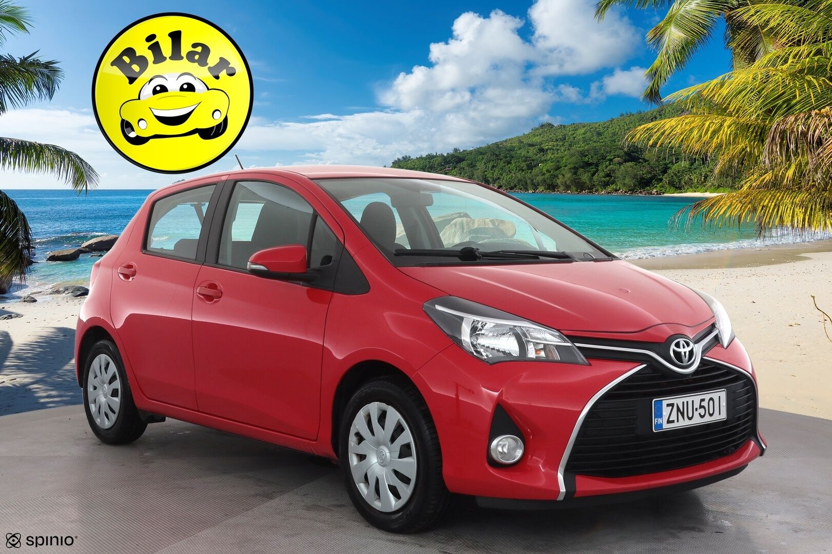 Toyota Yaris 2016 1,33 Dual VVT-i Active 5ov - | Lohko&Sisätilanlämmitin | P.Kamera | Bluetooth | Facelift | Kahdet renkaat | 