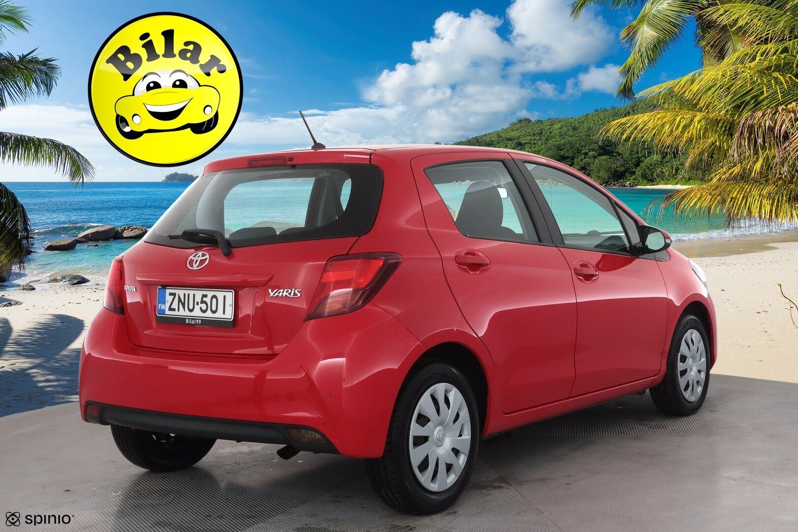 Toyota Yaris 2016 1,33 Dual VVT-i Active 5ov - | Lohko&Sisätilanlämmitin | P.Kamera | Bluetooth | Facelift | Kahdet renkaat | 