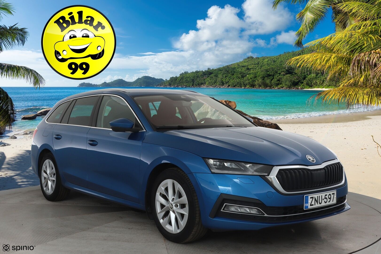Skoda Octavia 2021 Combi 1,0 TSI Style eTEC DSG Autom. **Webasto / Adapt.Vakkari / Matrix-LED / P.kamera / Sporttipenkit / Navi / Keyless** - 1-om Suomi-auto / Kahdet Renkaat