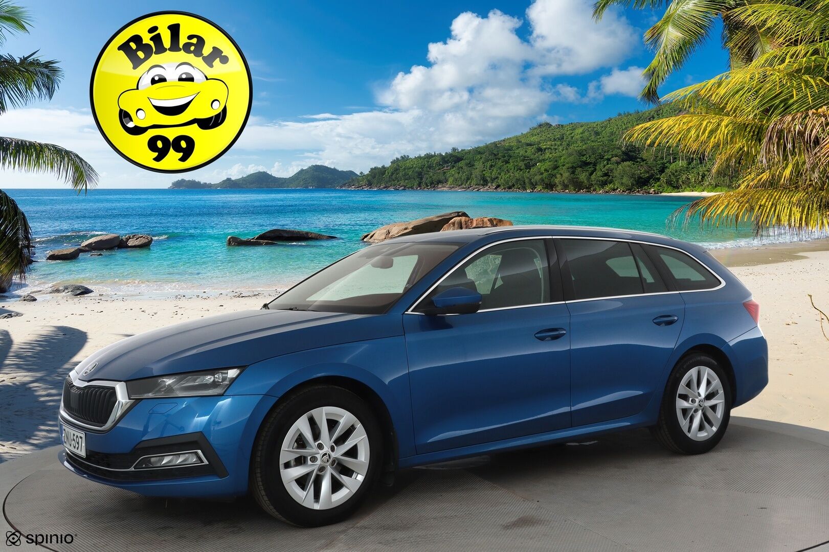 Skoda Octavia 2021 Combi 1,0 TSI Style eTEC DSG Autom. **Webasto / Adapt.Vakkari / Matrix-LED / P.kamera / Sporttipenkit / Navi / Keyless** - 1-om Suomi-auto / Kahdet Renkaat