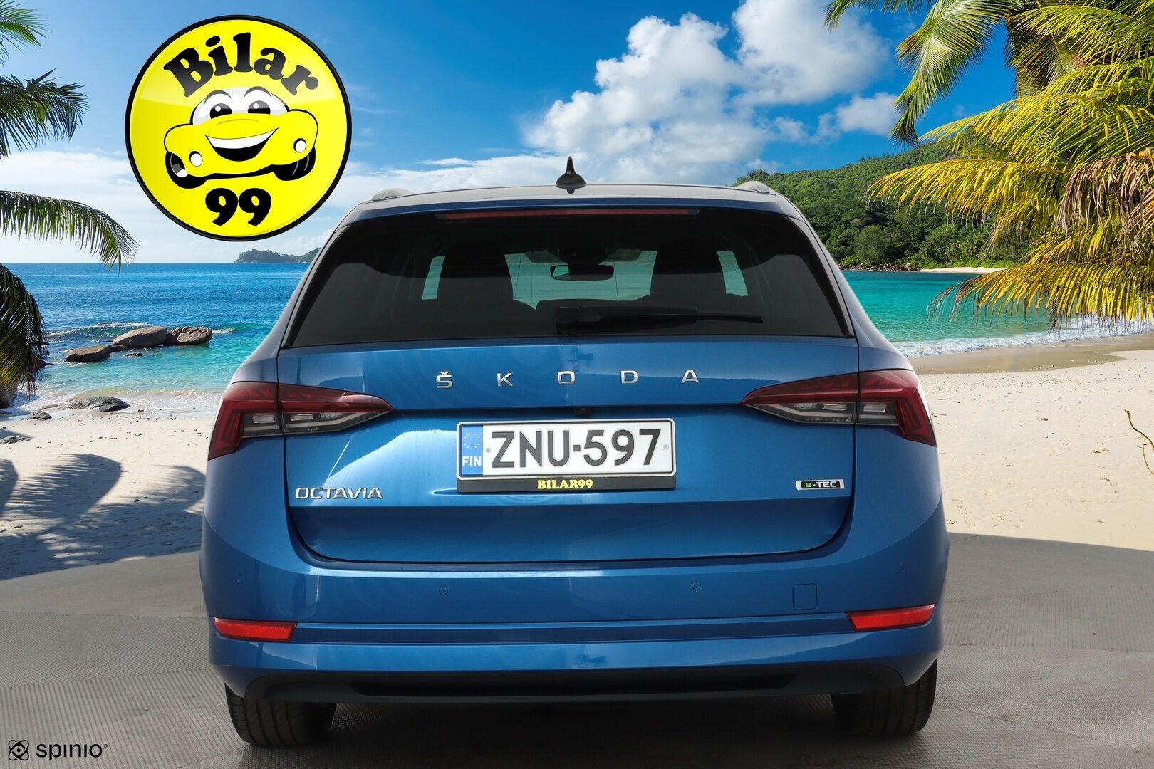 Skoda Octavia 2021 Combi 1,0 TSI Style eTEC DSG Autom. **Webasto / Adapt.Vakkari / Matrix-LED / P.kamera / Sporttipenkit / Navi / Keyless** - 1-om Suomi-auto / Kahdet Renkaat