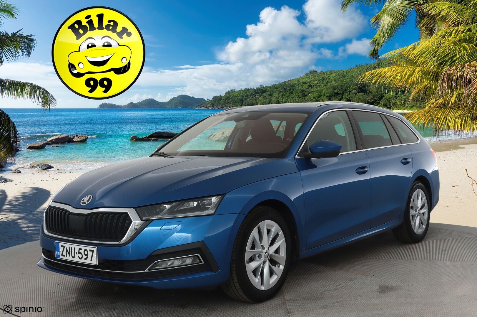 Skoda Octavia 2021 Combi 1,0 TSI Style eTEC DSG Autom. **Webasto / Adapt.Vakkari / Matrix-LED / P.kamera / Sporttipenkit / Navi / Keyless** - 1-om Suomi-auto / Kahdet Renkaat