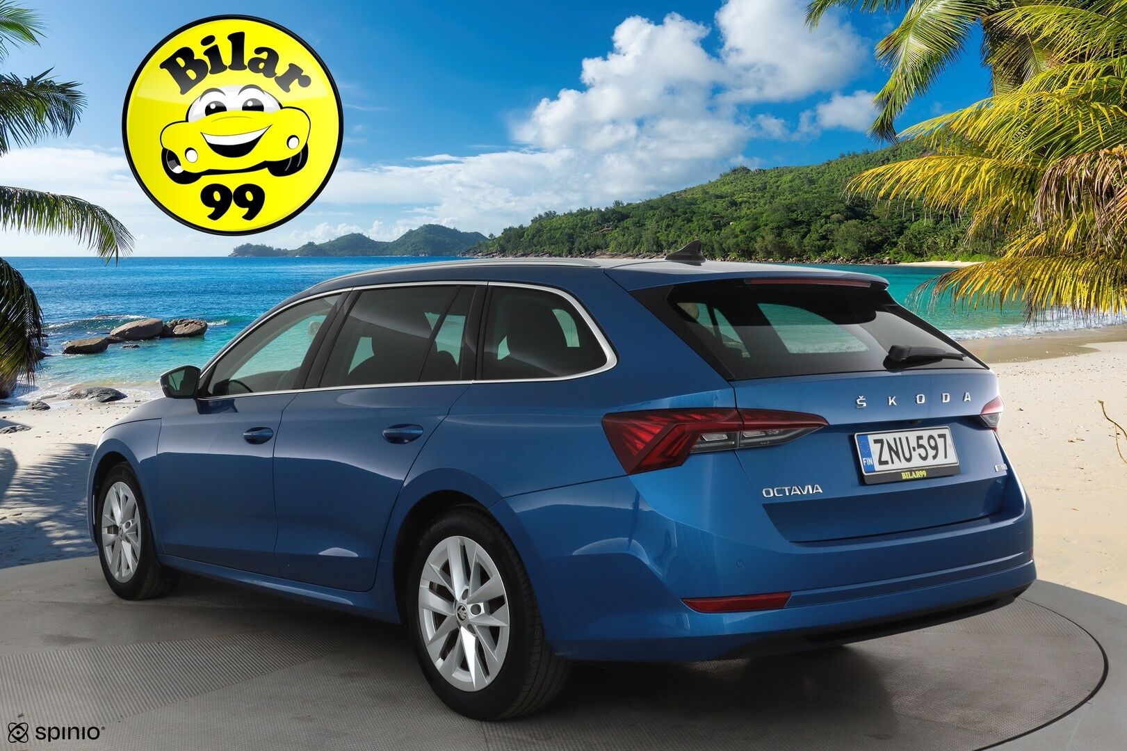 Skoda Octavia 2021 Combi 1,0 TSI Style eTEC DSG Autom. **Webasto / Adapt.Vakkari / Matrix-LED / P.kamera / Sporttipenkit / Navi / Keyless** - 1-om Suomi-auto / Kahdet Renkaat