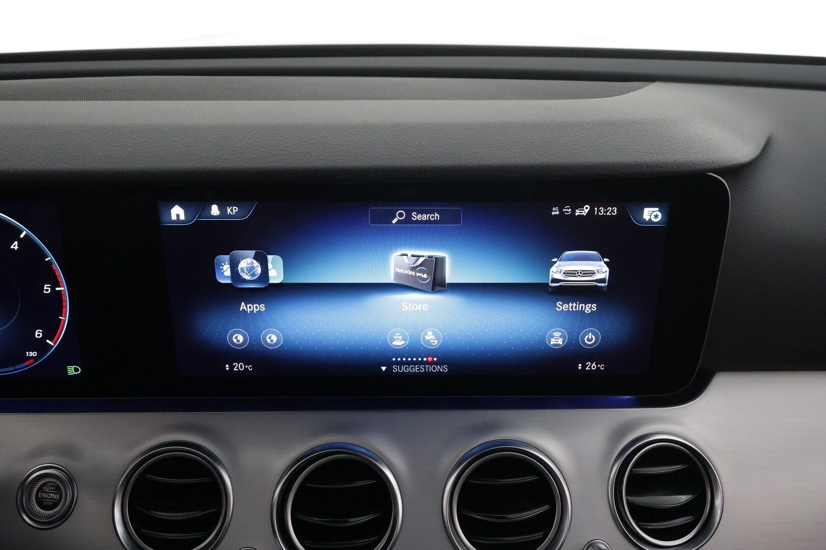 Mercedes-Benz E 2022 220 d 4MATIC A Business Avantgarde * Distronic+ / 360° / Multibeam / Webasto / Koukku / Widescreen / KeylessGo / Navi * - Suomi-auto / Kahdet renkaat aluvanteilla / Merkkihuollettu 