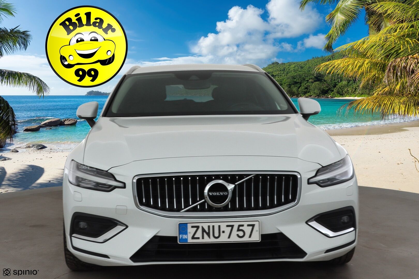 Volvo V60 2022 B3 MHEV Business Inscription Edition DCT aut * ACC / P.Kamera / Full LED / Navi / Webasto / Muistipenkki / Nahat * - 1.Om Suomi-auto / Kahdet renkaat aluvanteilla / Merkkihuollettu - HULLUT AVAJAISHULINAT KORKOTARJOUS 3,29 %