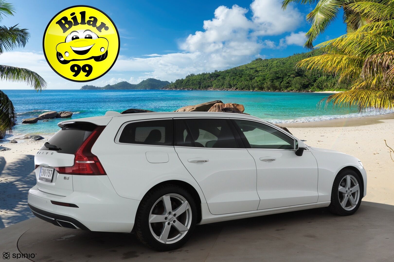 Volvo V60 2022 B3 MHEV Business Inscription Edition DCT aut * ACC / P.Kamera / Full LED / Navi / Webasto / Muistipenkki / Nahat * - 1.Om Suomi-auto / Kahdet renkaat aluvanteilla / Merkkihuollettu - HULLUT AVAJAISHULINAT KORKOTARJOUS 3,29 %