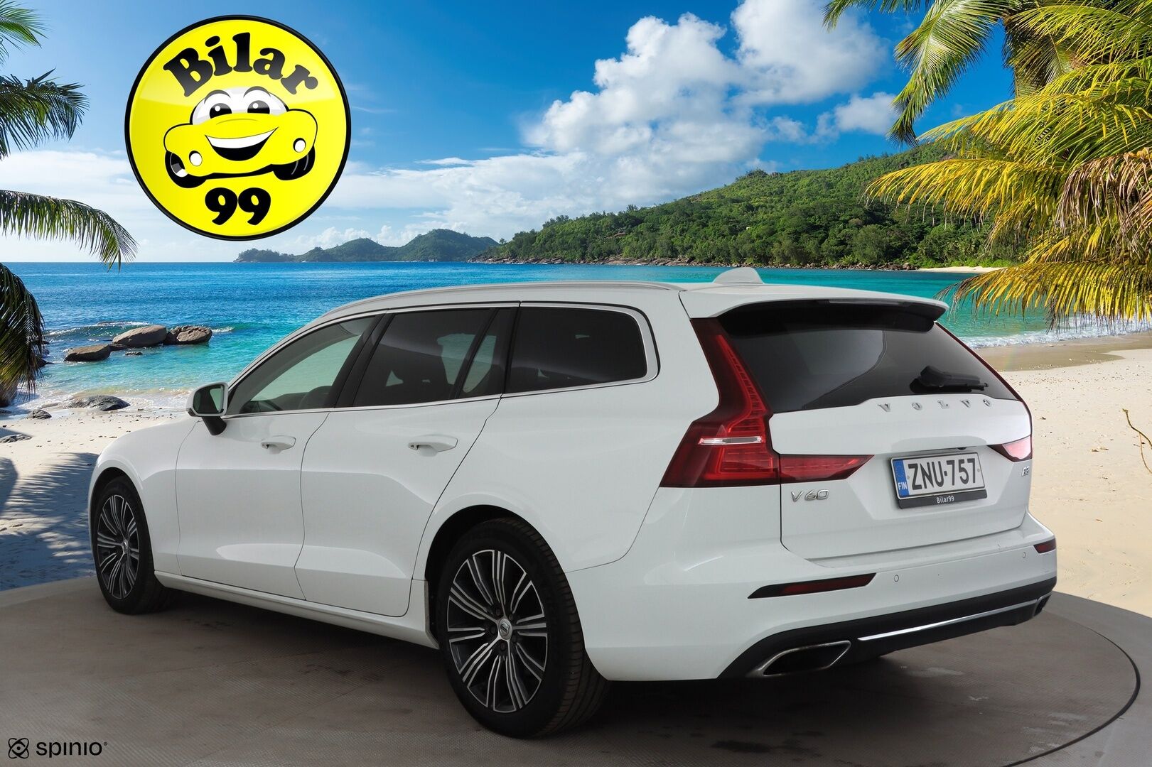 Volvo V60 2022 B3 MHEV Business Inscription Edition DCT aut * ACC / P.Kamera / Full LED / Navi / Webasto / Muistipenkki / Nahat * - 1.Om Suomi-auto / Kahdet renkaat aluvanteilla / Merkkihuollettu - HULLUT AVAJAISHULINAT KORKOTARJOUS 3,29 %