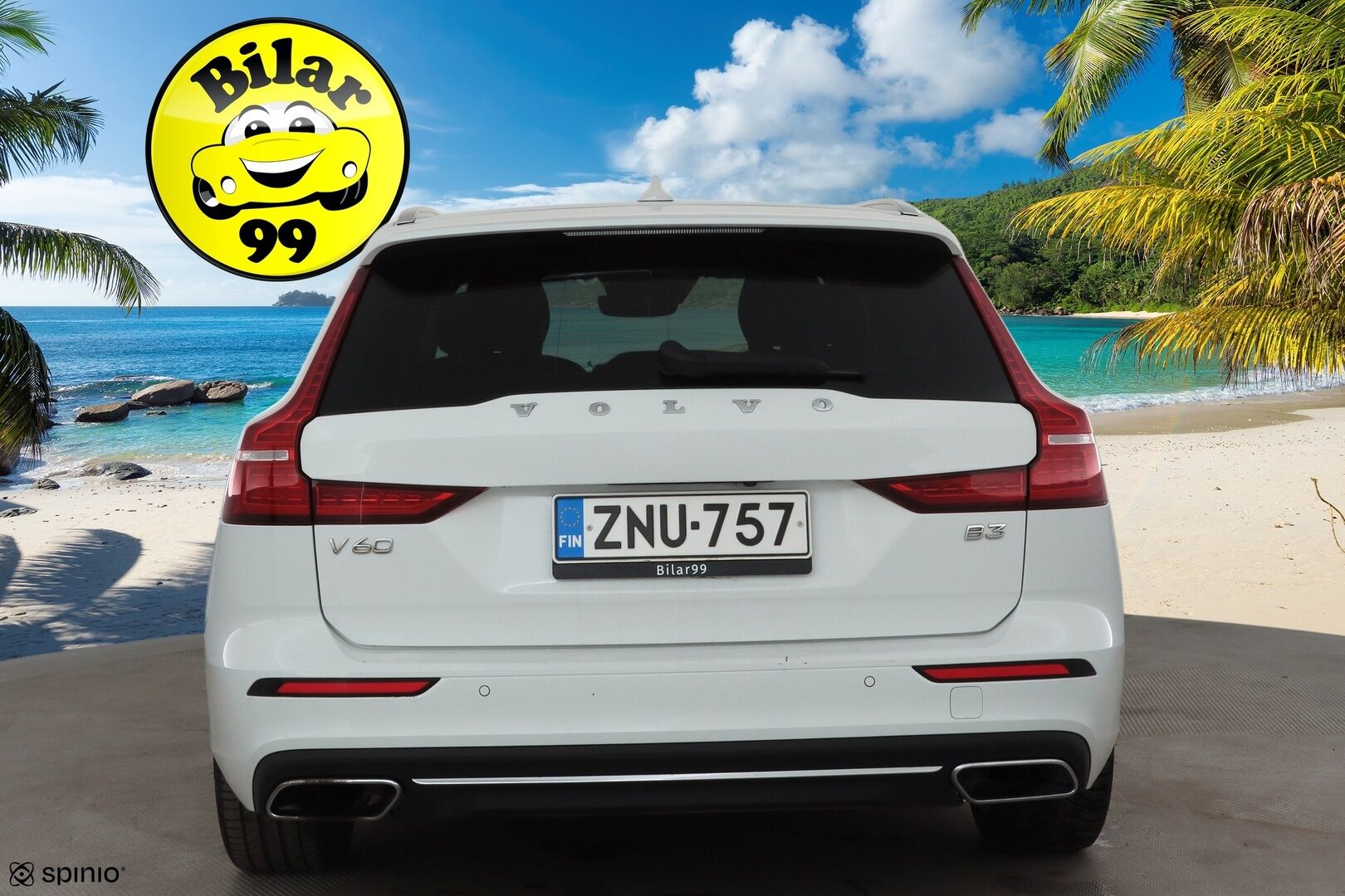 Volvo V60 2022 B3 MHEV Business Inscription Edition DCT aut * ACC / P.Kamera / Full LED / Navi / Webasto / Muistipenkki / Nahat * - 1.Om Suomi-auto / Kahdet renkaat aluvanteilla / Merkkihuollettu