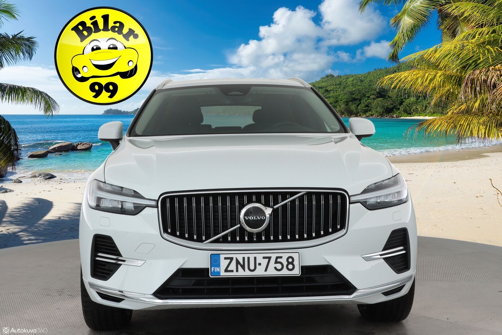 Volvo XC60 2022 T8 TwE AWD Business Inscription aut **Panorama / Webasto / Koukku / Adapt.Vakkari / P.kamera / Sporttipenkki Muistilla** - 3,99 % KORKOTARJOUS TÄHÄN AUTOON - 1.Om Suomi-auto / Akku kuntotarkastettu / LED-valot / Kaistavahti / Google Maps / KeylessGO / 2x Renkaat