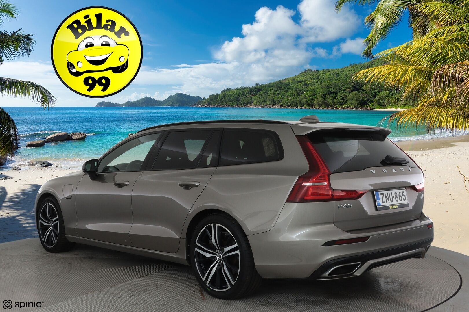 Volvo V60 2022 T6 TwE AWD Business R-Design aut **Webasto / Koukku / H&K / ACC / Full-LED / P.Kamera / Sporttipenkki Muistilla** - 3,99 % KORKOTARJOUS TÄHÄN AUTOON - 2x Latauskaapelit / Kahdet Renkaat / Merkkihuollettu!