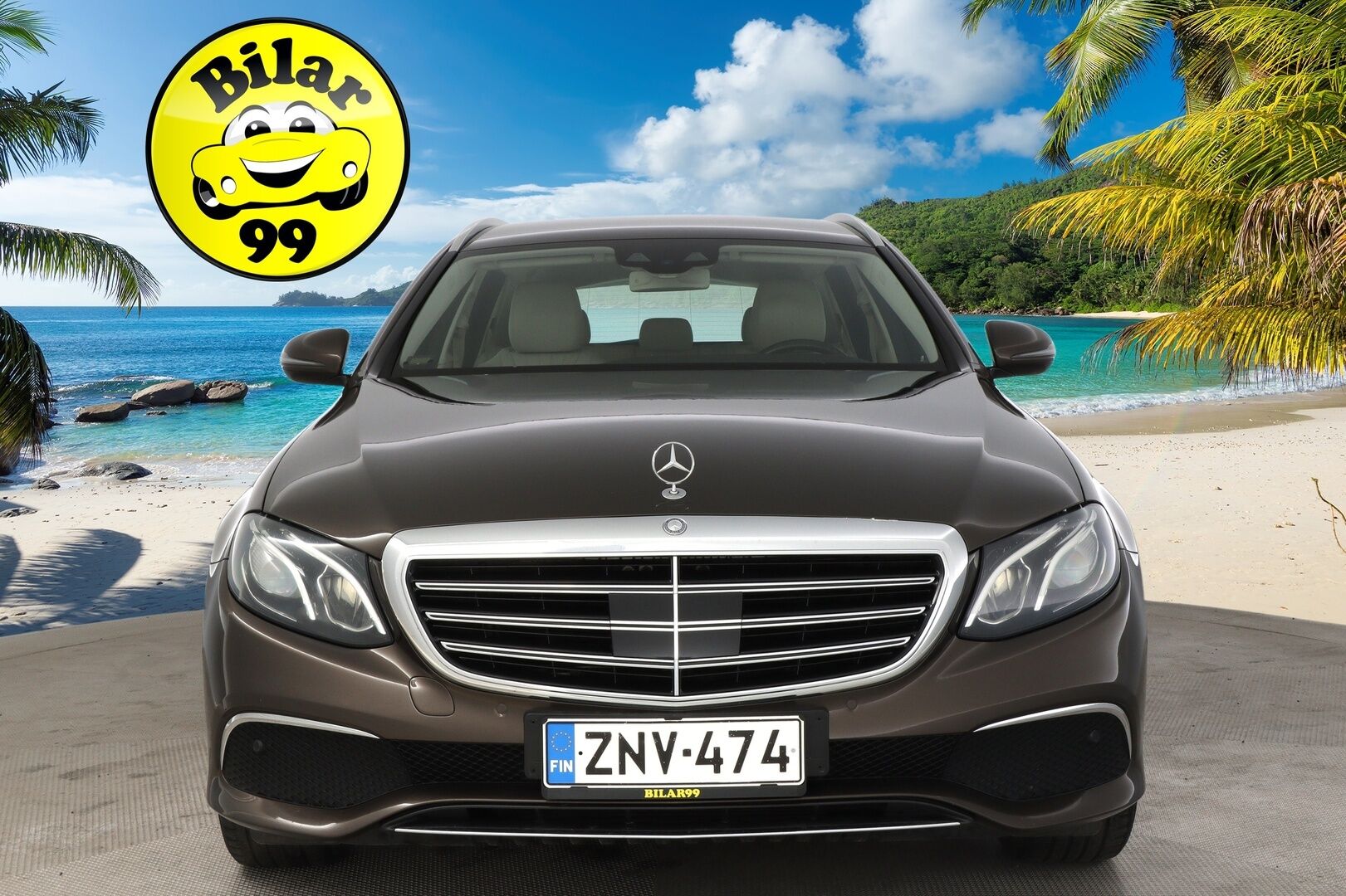 Mercedes-Benz E 2017 E 220 d Farmari / * Burmester / Vetokoukku / Widescreen / P-kamera / Digimittariso / Navi / - * Vakionopeudensäädin / Pysäköintiavustin / Sähkötoiminen takaluukku / KeyLessGo-avaimeton käynnistys*