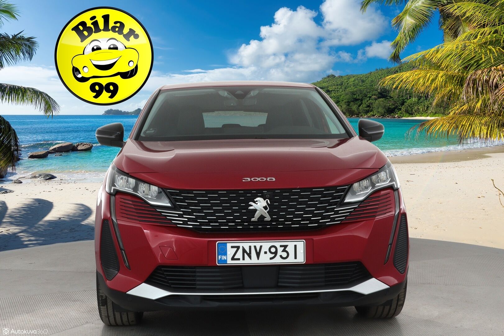Peugeot 3008 2022 Allure Pack Anniversary Hybrid 225 EAT8-automaatti - Suomiauto / Adapt.Vakkari / Peruutuskamera / LED Technology / Apple&Android / KeylessGo / BLIS / Navi!