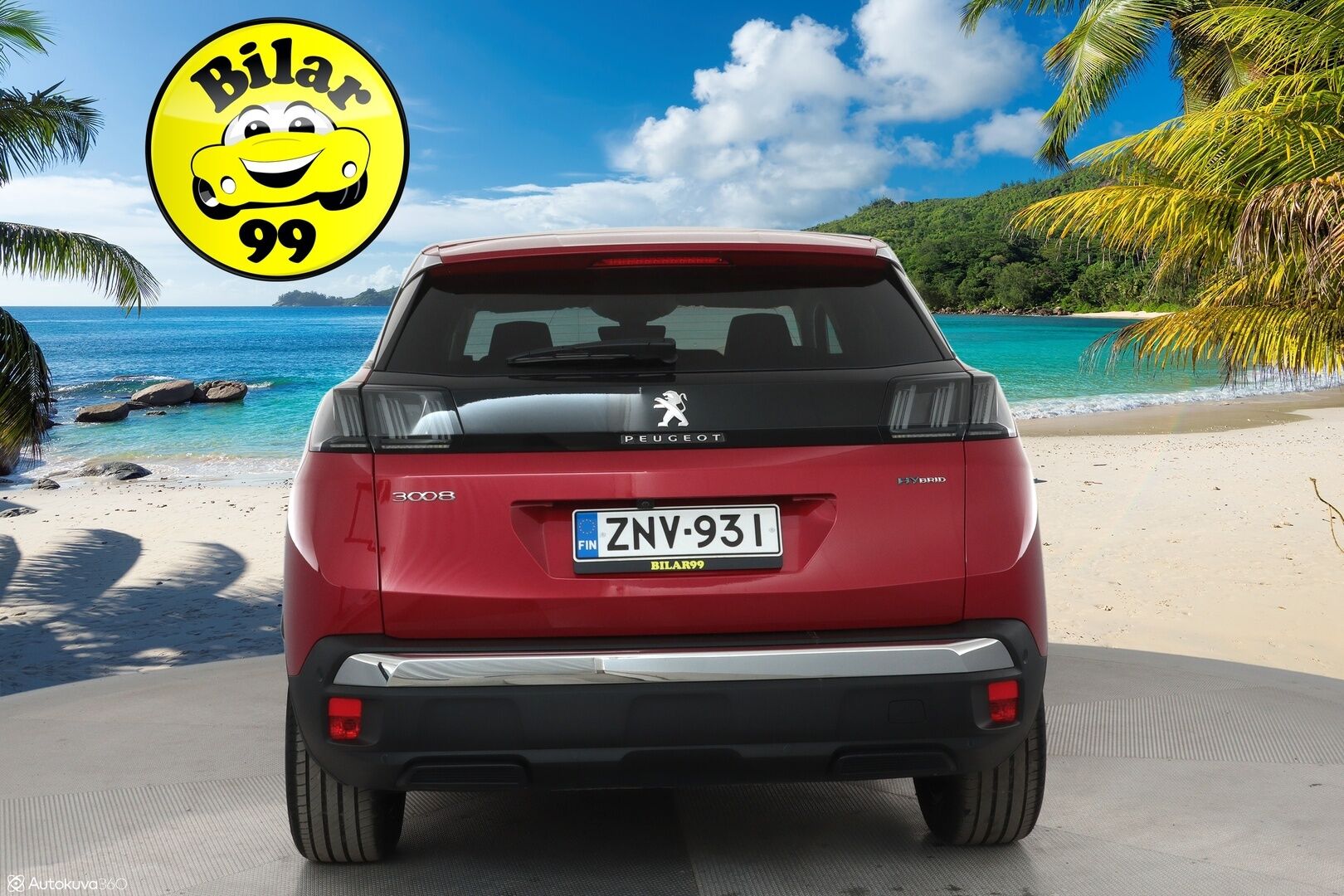 Peugeot 3008 2022 Allure Pack Anniversary Hybrid 225 EAT8-automaatti - Suomiauto / Adapt.Vakkari / Peruutuskamera / LED Technology / Apple&Android / KeylessGo / BLIS / Navi!