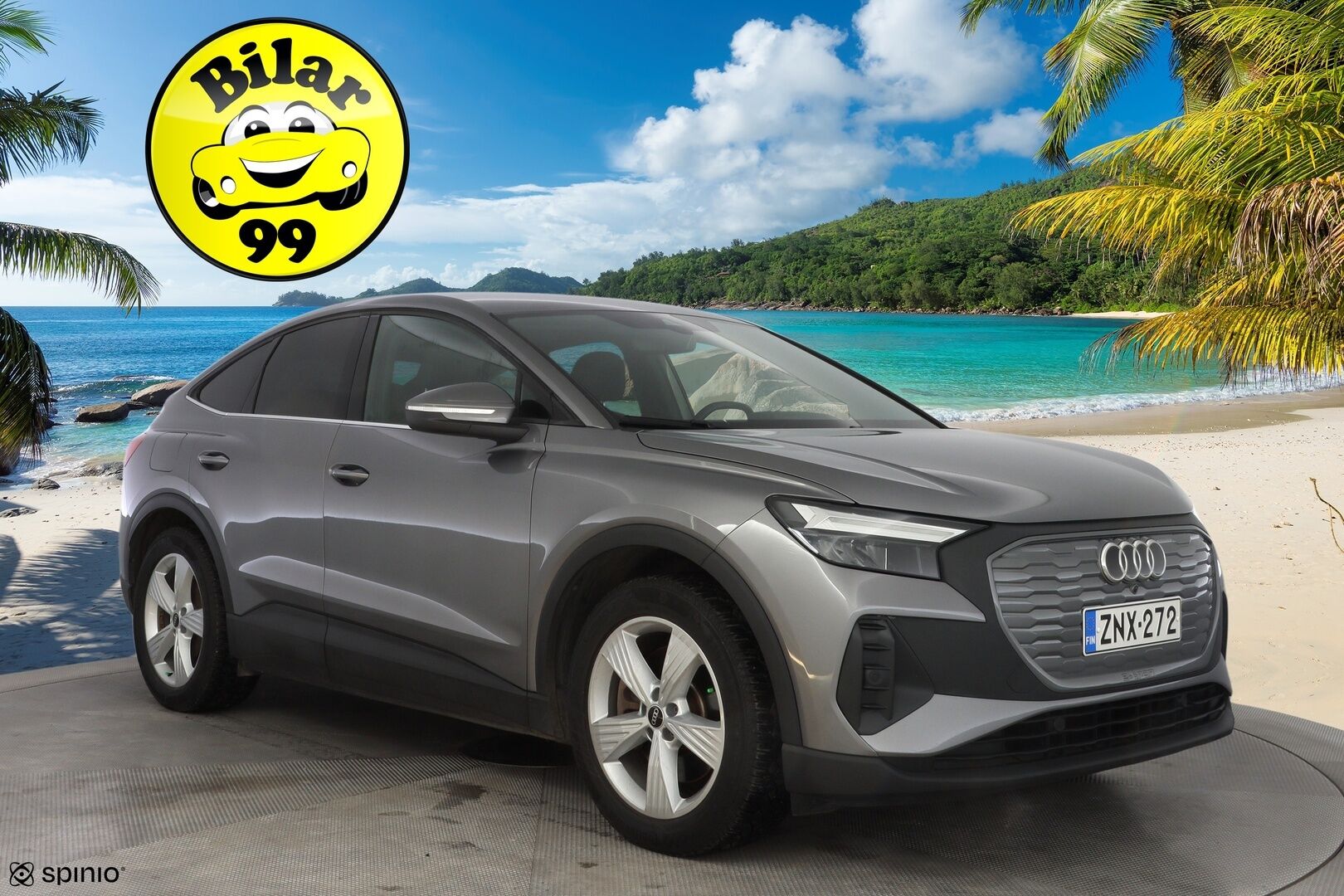 Audi Q4 e-tron 2022 Edition 40 e-tron Sportback * ACC / ILP / LED / Kamera / Sähköluukku * - KATSO MIHIN HINTAAN SPORTBACK! / 1.Om Suomi-auto / SoH 94.7% / Merkkihuollettu / Kahdet OEM vanteet / Juuri huollettu / Alv - HULLUT AVAJAISHULINAT KORKOTARJOUS 3,29 %