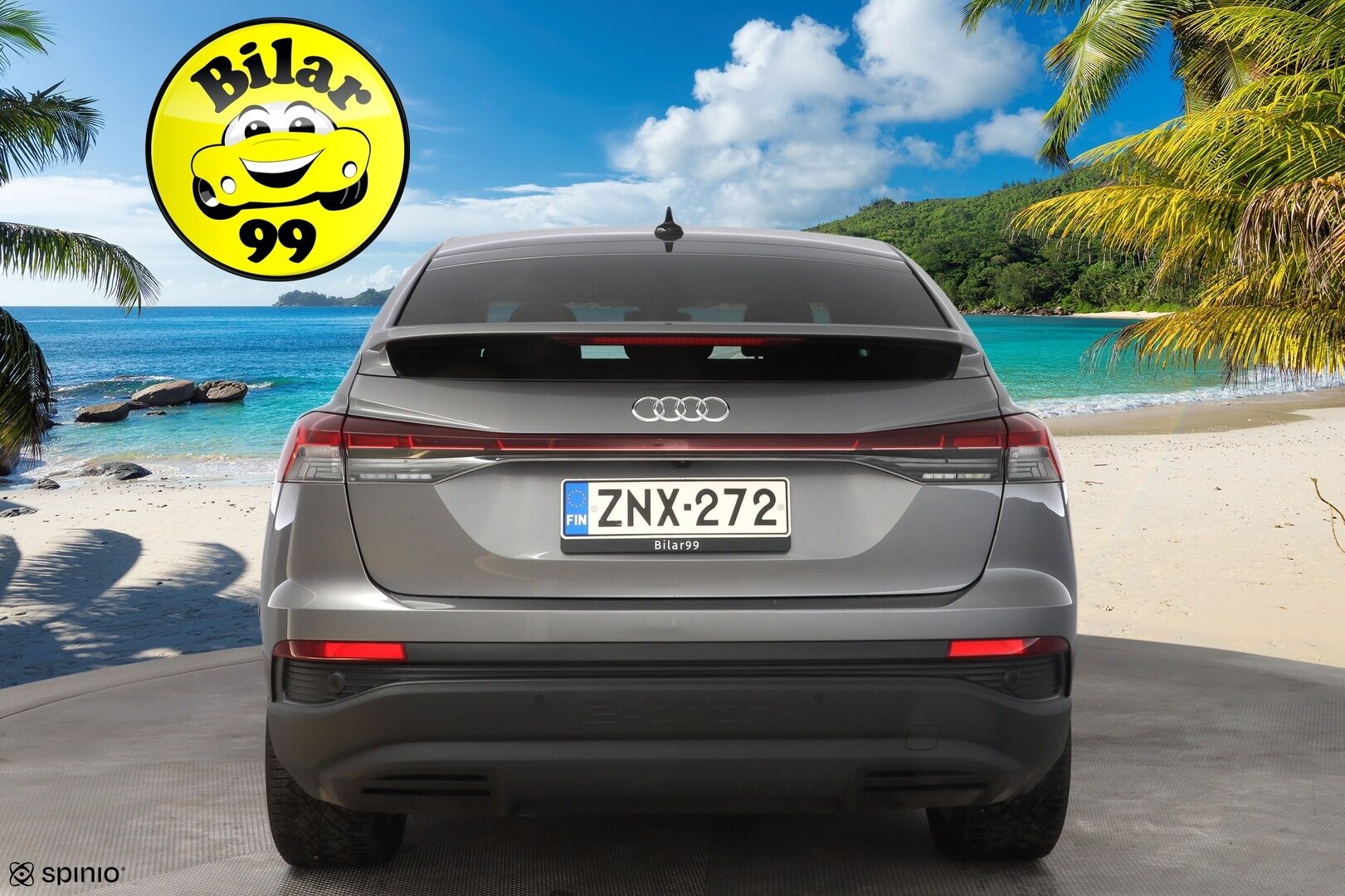 Audi Q4 e-tron 2022 Edition 40 e-tron Sportback * ACC / ILP / LED / Kamera / Sähköluukku * - 1.Om Suomi-auto / SoH 94.7% / Merkkihuollettu / Kahdet OEM vanteet / Juuri huollettu / Alv