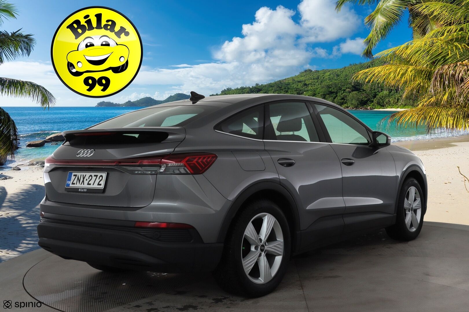 Audi Q4 e-tron 2022 Edition 40 e-tron Sportback * ACC / ILP / LED / P.Kamera / Audi Smartphone Interface * - 1.Om Suomi-auto / Akku kuntotarkastettu / Merkkihuollettu / Kahdet renkaat