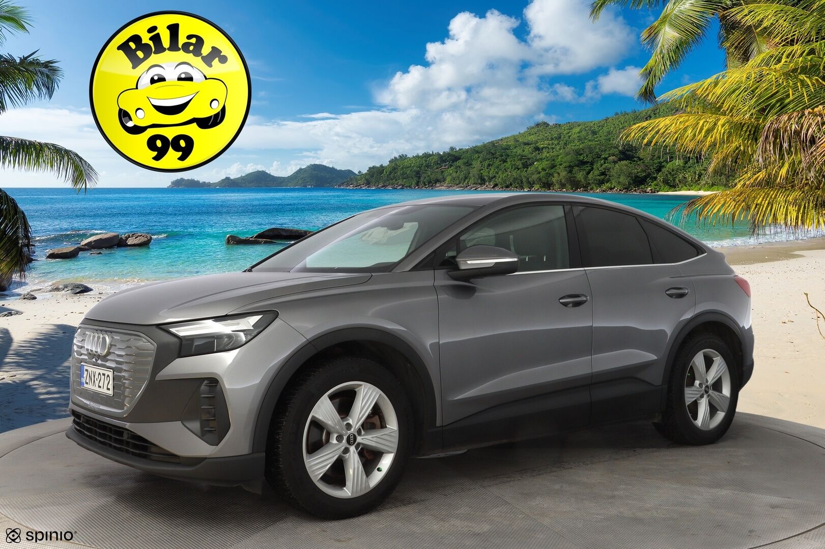 Audi Q4 e-tron 2022 Edition 40 e-tron Sportback * ACC / ILP / LED / Kamera / Sähköluukku * - 1.Om Suomi-auto / SoH 94.7% / Merkkihuollettu / Kahdet OEM vanteet / Juuri huollettu / Alv