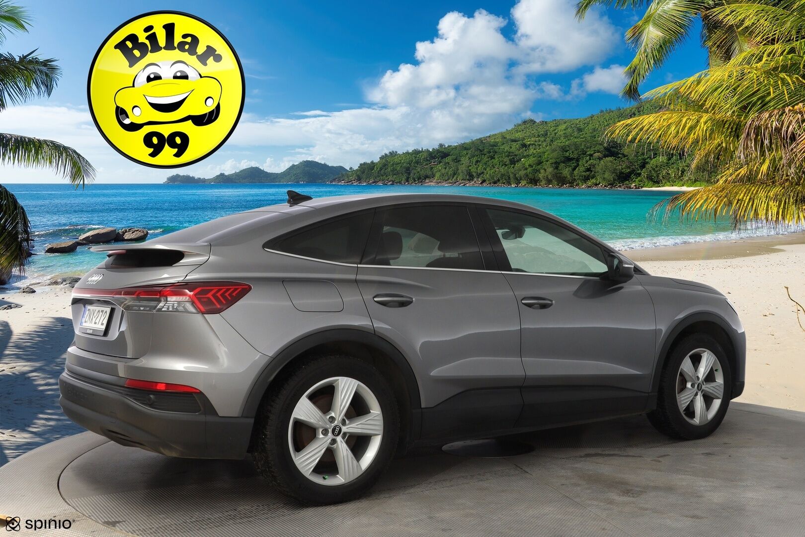 Audi Q4 e-tron 2022 Edition 40 e-tron Sportback * ACC / ILP / LED / Kamera / Sähköluukku * - 1.Om Suomi-auto / SoH 94.7% / Merkkihuollettu / Kahdet OEM vanteet / Juuri huollettu / Alv