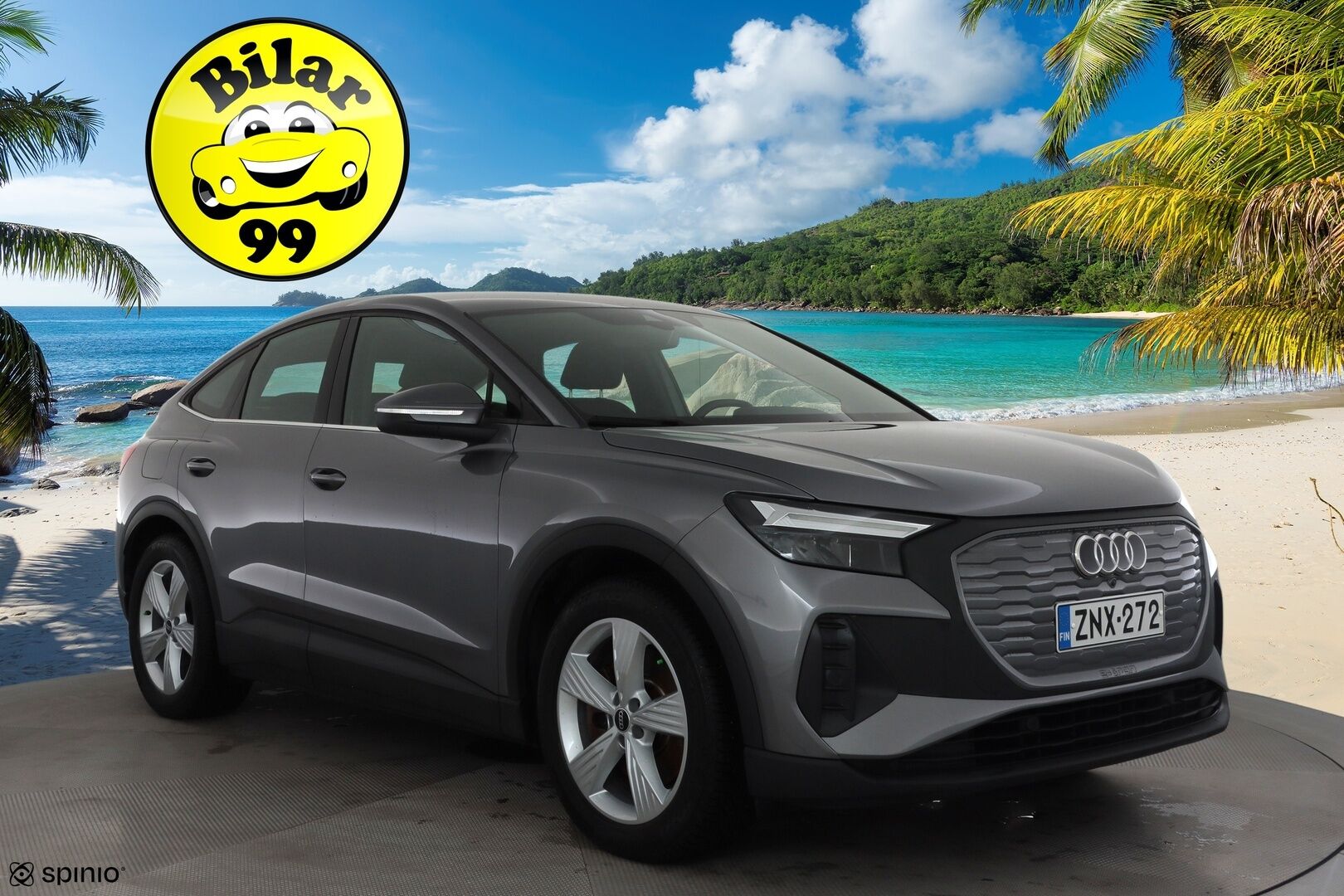 Audi Q4 e-tron 2022 Edition 40 e-tron Sportback * ACC / ILP / LED / P.Kamera / Audi Smartphone Interface * - 1.Om Suomi-auto / Akku kuntotarkastettu / Merkkihuollettu / Kahdet renkaat