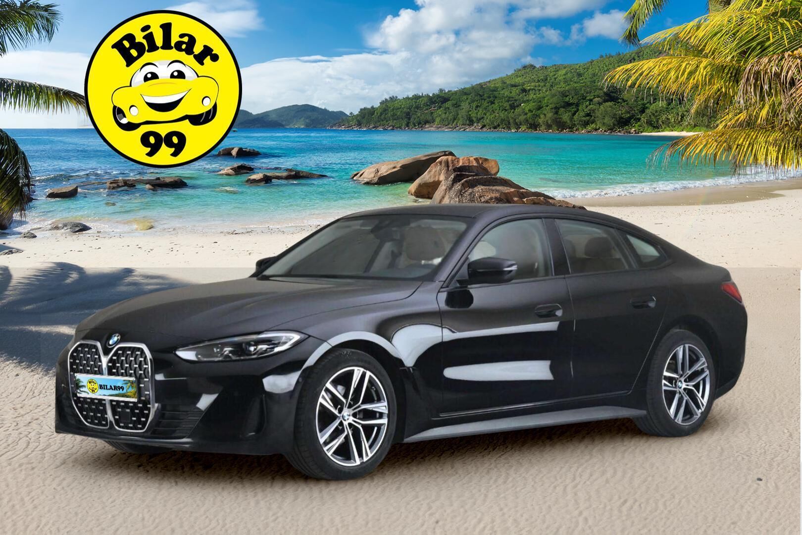 BMW 420 2022 G26 Gran Coupé 420d A xDrive Business MHEV ** Sporttinahat / Vetokoukku / P-Kamera ** - 3,99 % KORKOTARJOUS TÄHÄN AUTOON - 1.om Suomi-auto / Juuri huollettu / Navi / LED
