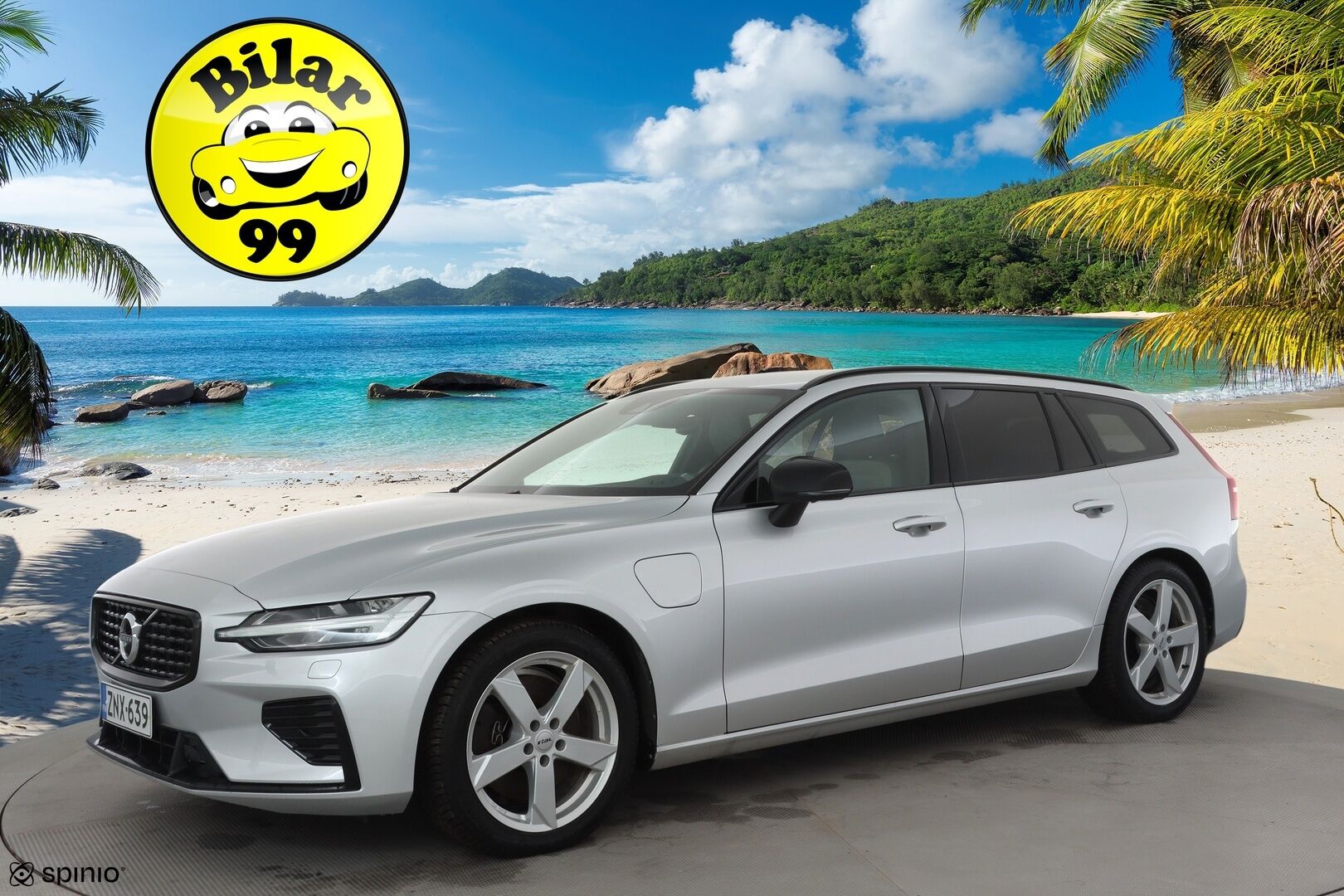 Volvo V60 2022 T6 AWD Long Range R-Design Edition aut * Koukku / ACC / Full-LED / 360 / Sportnahat Muistilla /  Lisälämmitin / Keyless * - 1-om Suomi-auto / 2x Latauskaapelit / Merkkihuollot