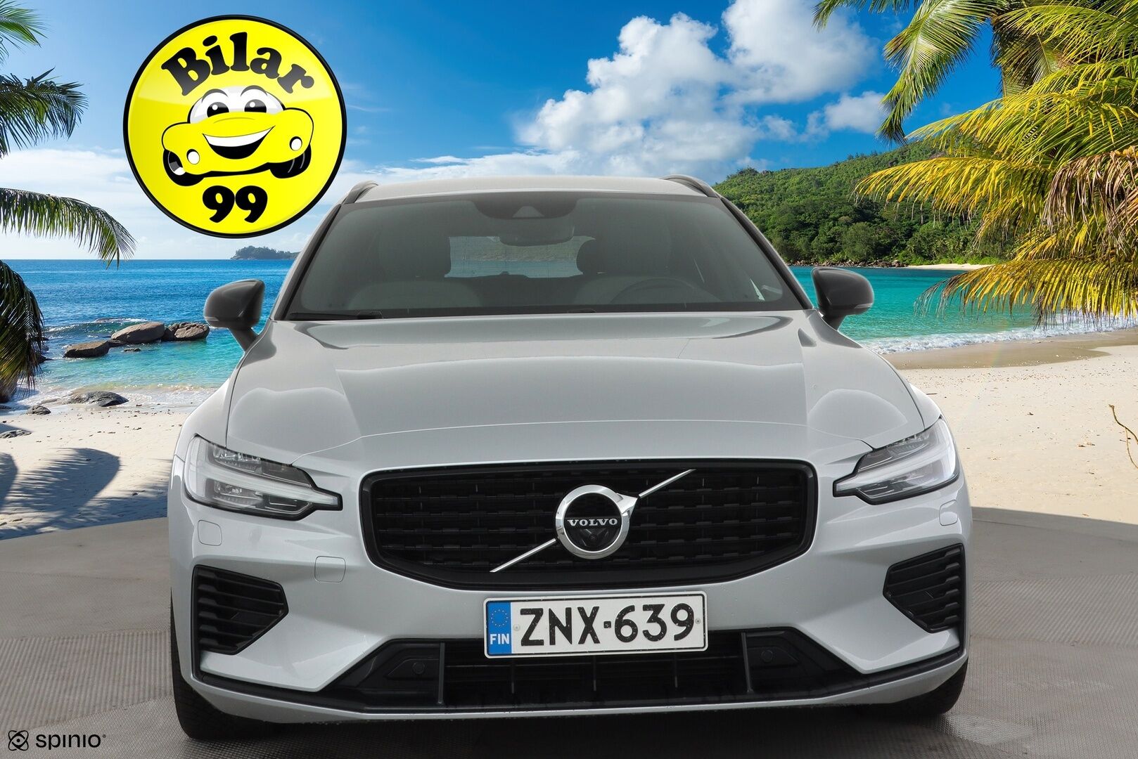 Volvo V60 2022 T6 AWD Long Range R-Design Edition aut * Koukku / ACC / Full-LED / 360 / Sportnahat Muistilla /  Lisälämmitin / Keyless * - 1-om Suomi-auto / 2x Latauskaapelit / Merkkihuollot