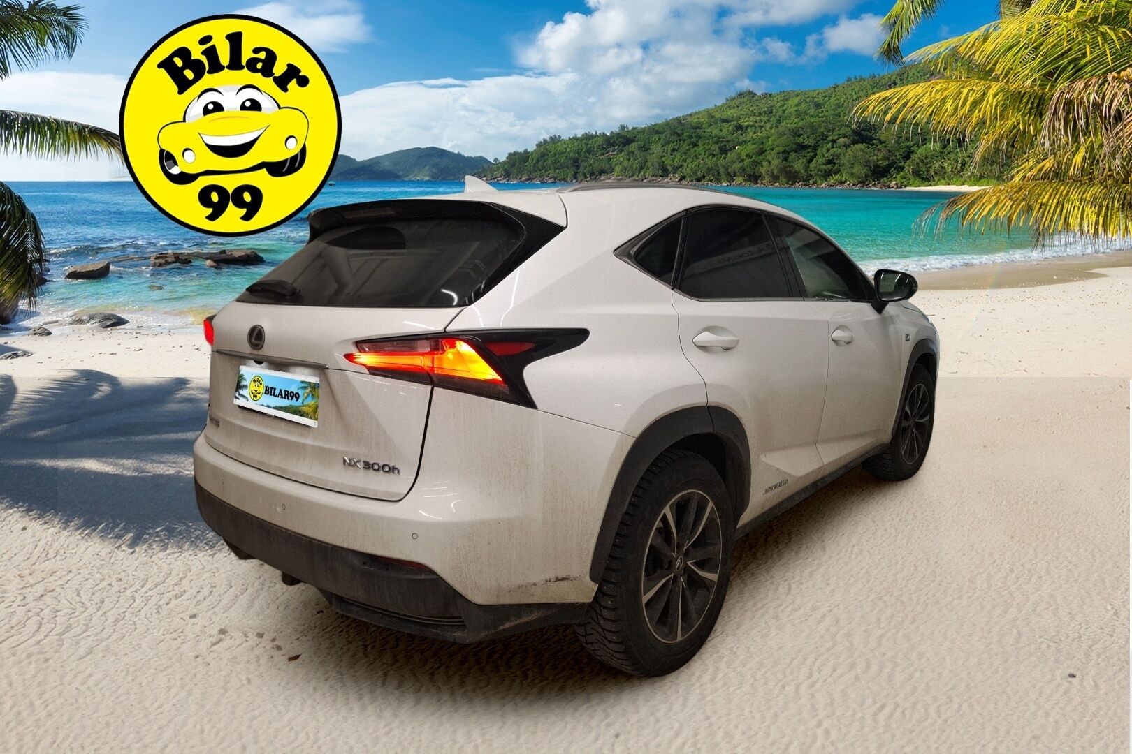 Lexus NX 2017 300h AWD F Sport * Sportti nahat / Adap.vakkari / Kattoluukku / Peruutuskamera / Vetokoukku / Sähköpenkit / Sähköratti * - * Näyttävät F-Sport / Huippuvarusteet / Särmät huollot / Siisti yksilö / 2x renkaat vanteilla * - HULLU BLACKWEEK KORKOTARJOUS 2,49%