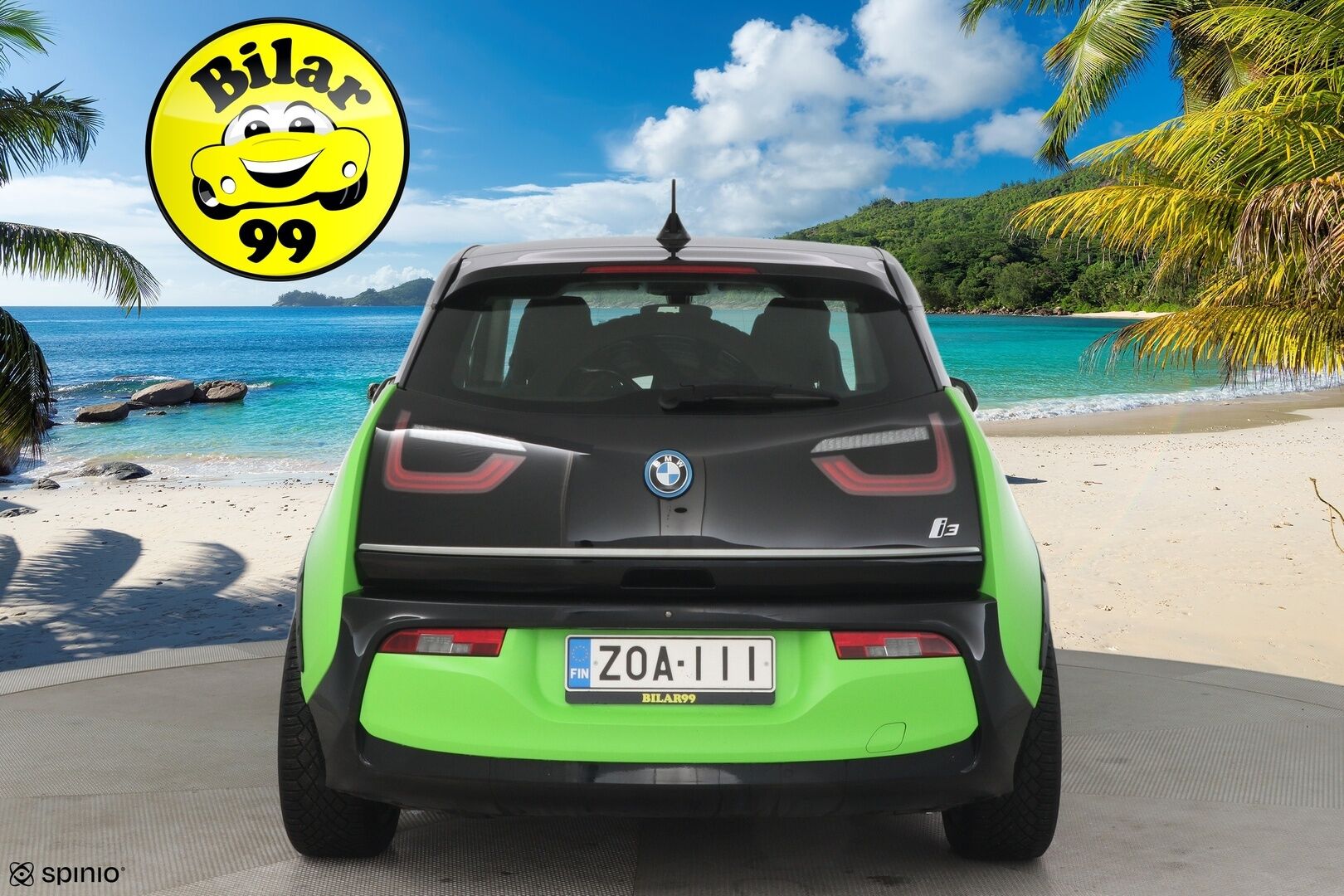 BMW i3 2019 120Ah *ILP / Vakkari / BC alusta / LED / P-kamera / Navi* - *2x renkaat 19" vanteilla / Saatavilla Bilar-Turva / Näyttävä!* - HULLU BLACKWEEK KORKOTARJOUS 2,49%