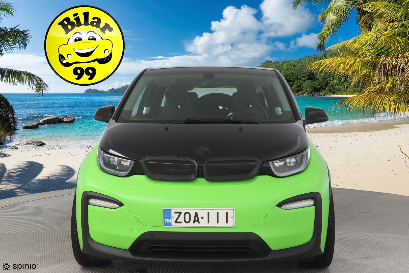 BMW i3 2019 120Ah *ILP / Vakkari / BC alusta / LED / P-kamera / Navi* - *2x renkaat 19" vanteilla / Saatavilla Bilar-Turva / Näyttävä!* - HULLU BLACKWEEK KORKOTARJOUS 2,49%