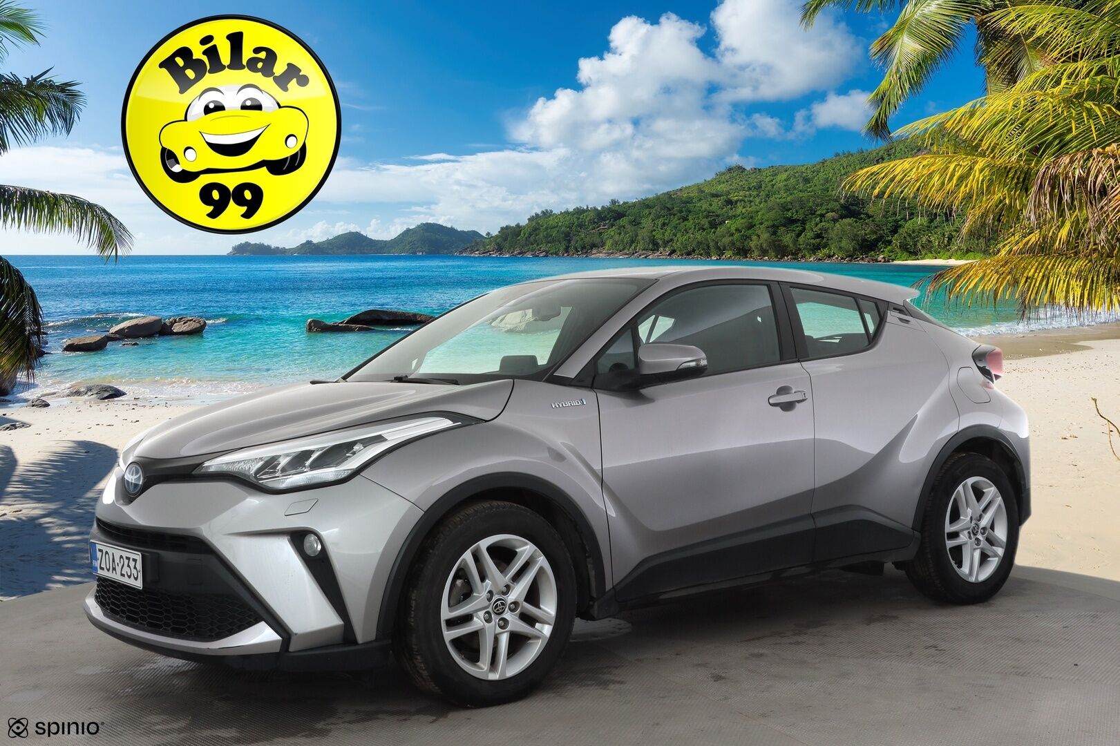 Toyota C-HR 2022 1,8 Hybrid Active * ACC / LED / P.Kamera / Kaistavahti / Navi / Keyless * - Suomi-auto / Kahdet renkaat - HULLUT AVAJAISHULINAT KORKOTARJOUS 3,29 %