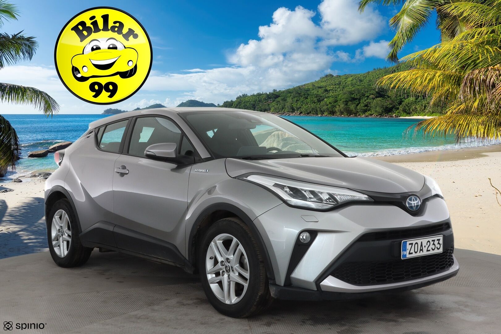 Toyota C-HR 2022 1,8 Hybrid Active * ACC / LED / P.Kamera / Kaistavahti / Navi / Keyless * - Suomi-auto / Kahdet renkaat - HULLUT AVAJAISHULINAT KORKOTARJOUS 3,29 %