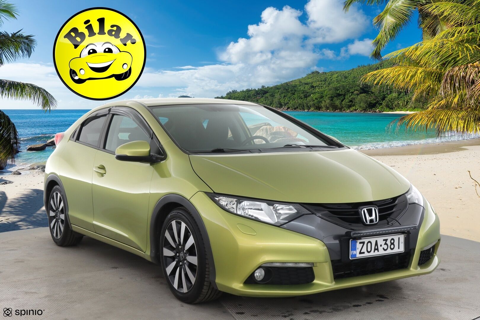 Honda Civic 2013 5D 1,8i Sport AT Business - |Vakkari | Paranneltu äänetoisto | Apple carplay & Android auto | Todella hieno
