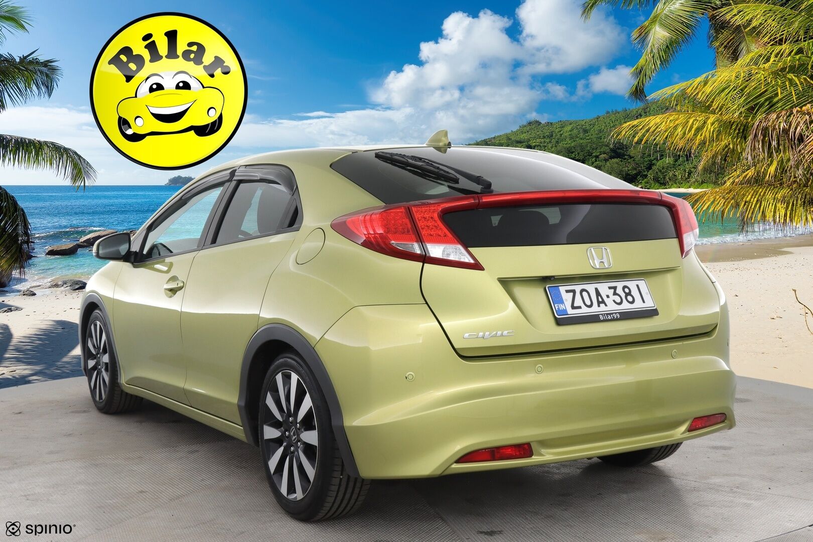 Honda Civic 2013 5D 1,8i Sport AT Business - |Vakkari | Paranneltu äänetoisto | Apple carplay & Android auto | Todella hieno