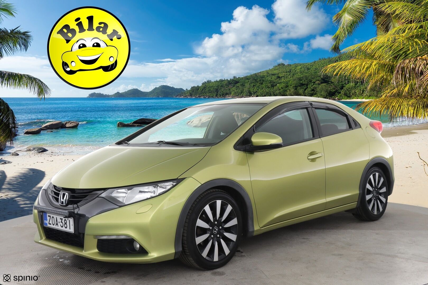 Honda Civic 2013 5D 1,8i Sport AT Business - |Vakkari | Paranneltu äänetoisto | Apple carplay & Android auto | Todella hieno