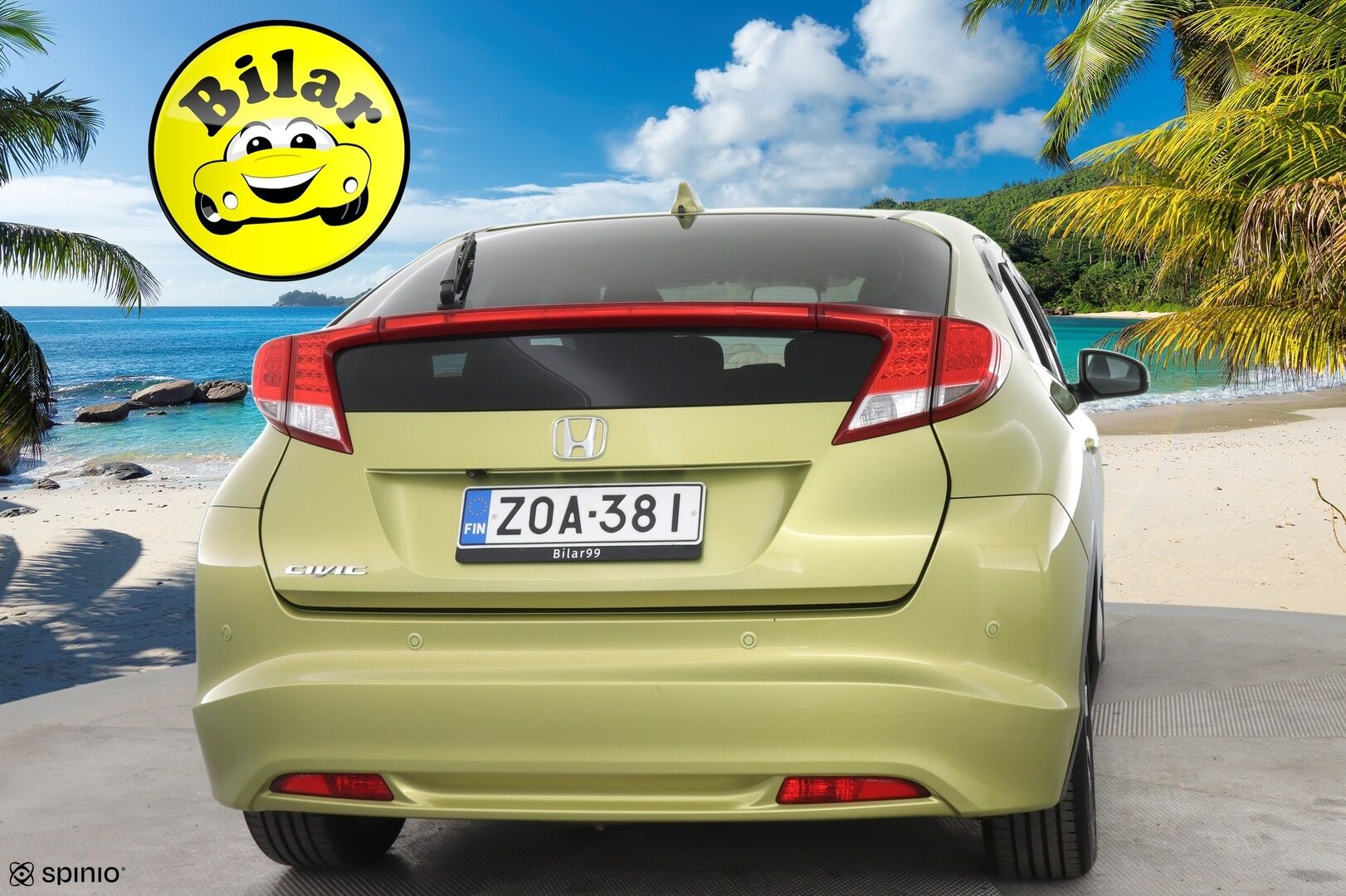 Honda Civic 2013 5D 1,8i Sport AT Business - |Vakkari | Paranneltu äänetoisto | Apple carplay & Android auto | Todella hieno