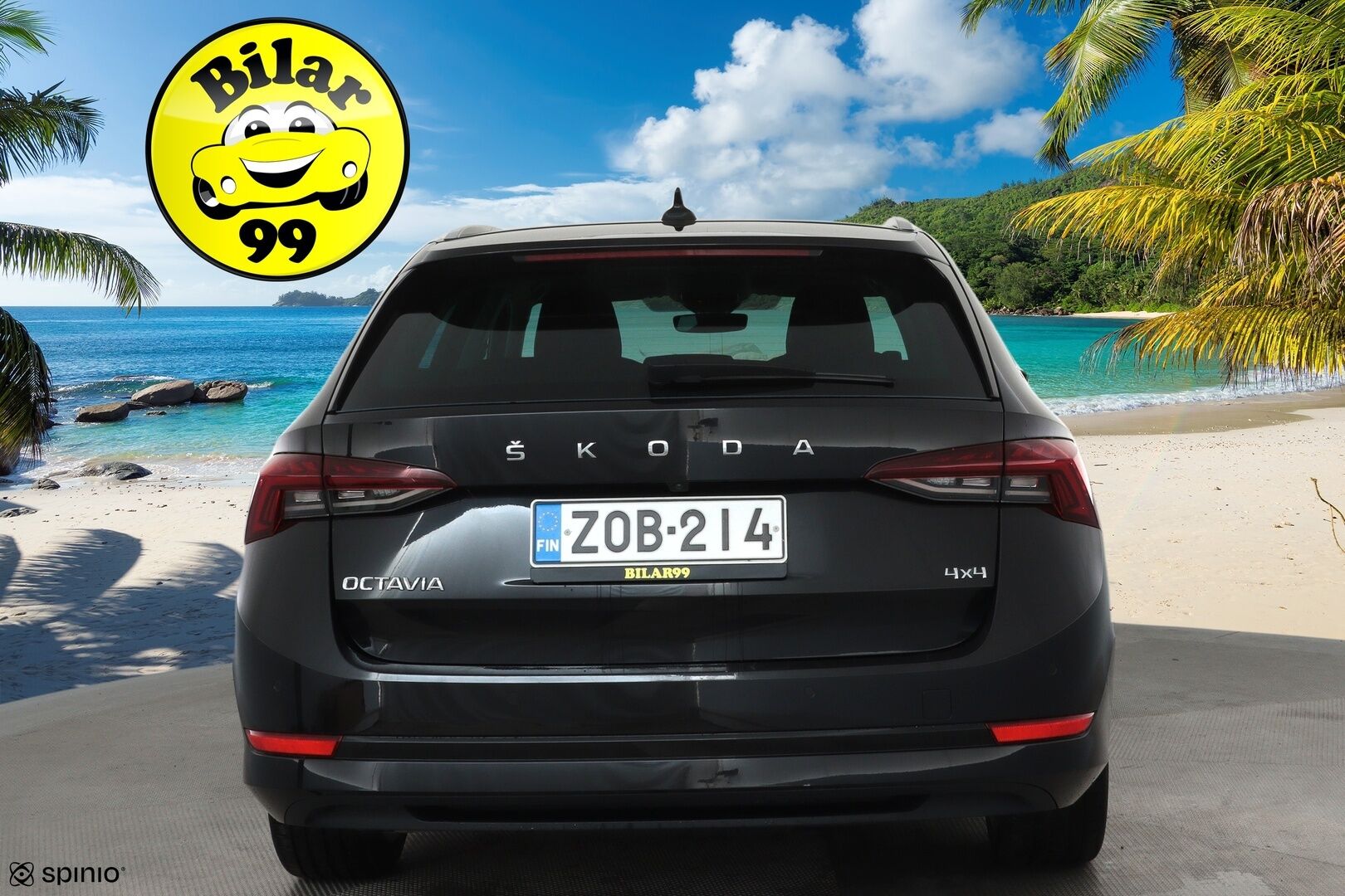 Skoda Octavia 2022 Combi 2.0 TDI 200 4x4 Style DSG **ACC / Matrix-LED / Webasto / P.kamera / Navi / Kaistavahti / KeylessGO** - Suomi-auto / Kahdet Renkaat